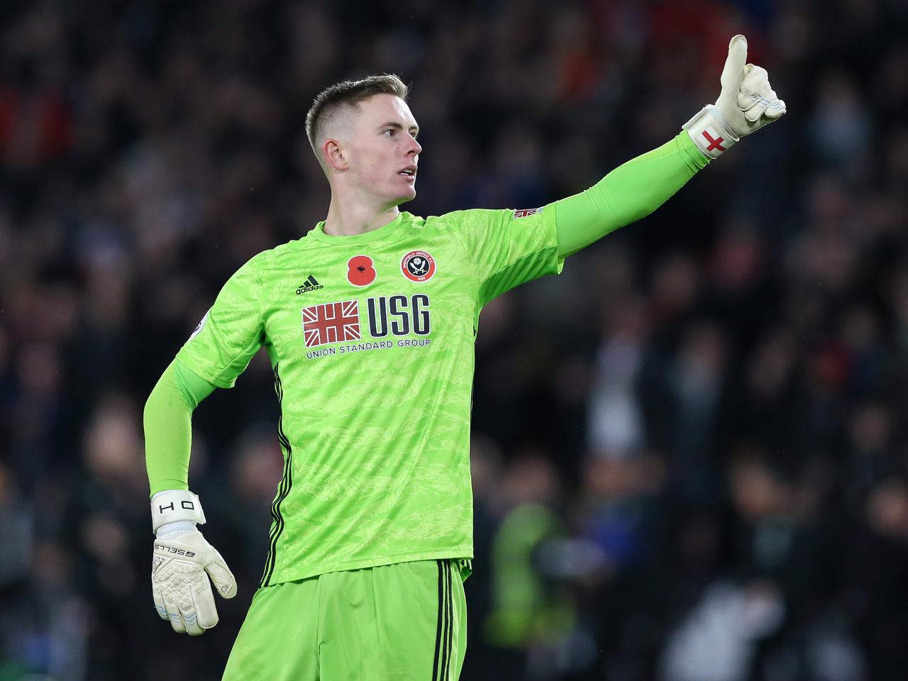 Dean Henderson at Sheffield United.