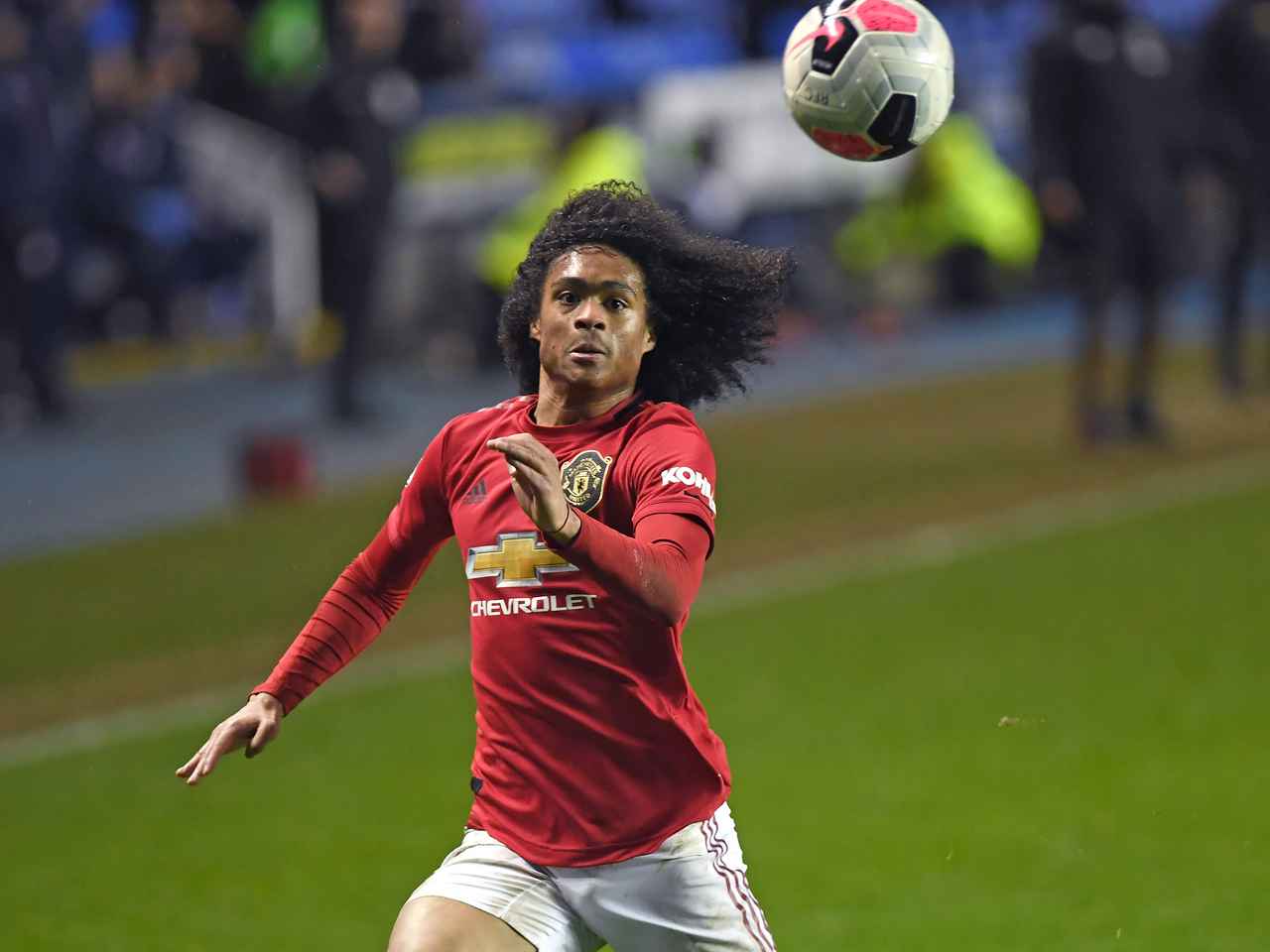 Chong in action for the Under-23s.