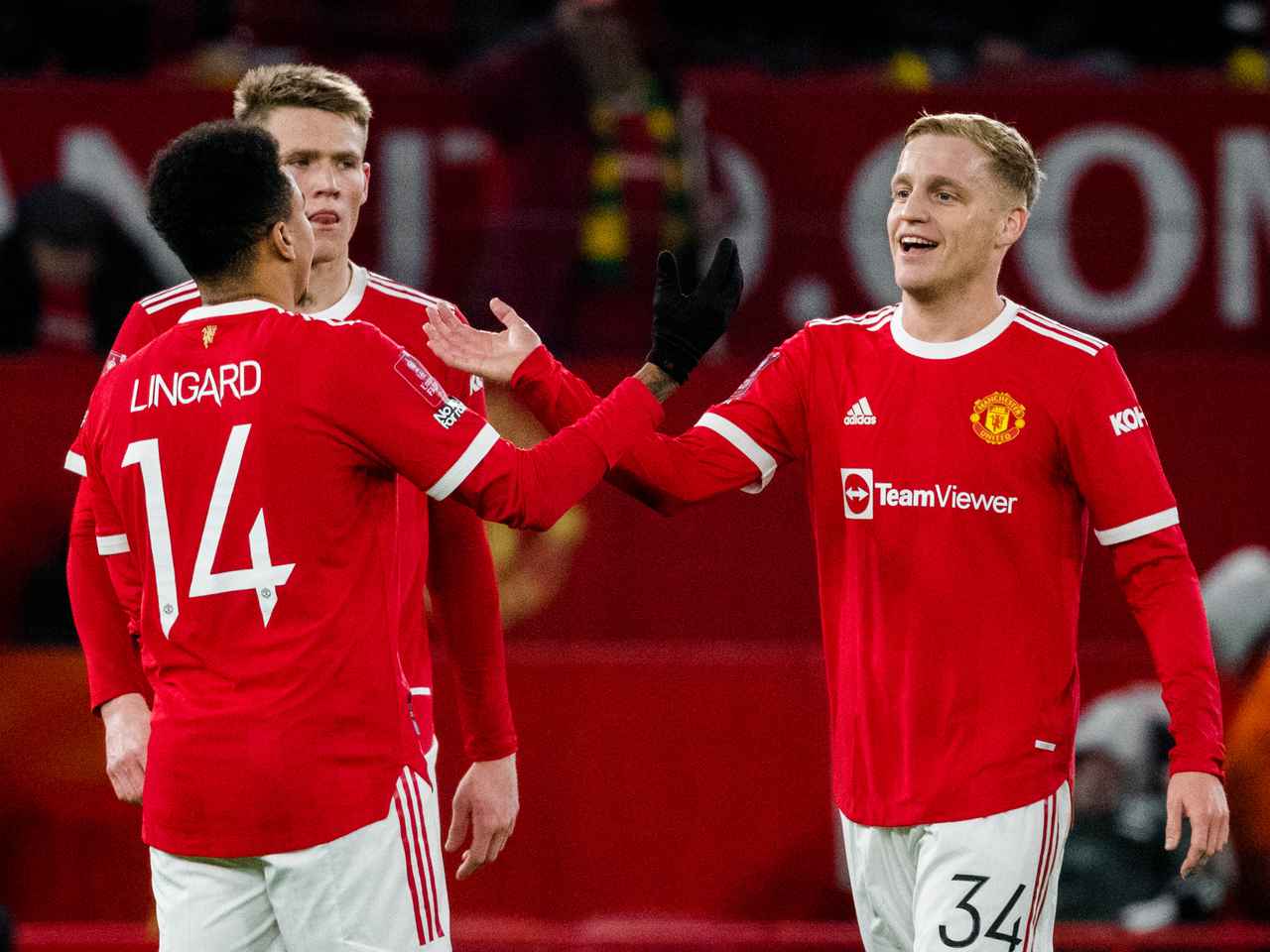 제시 린가드와 도니 판 더 베이크