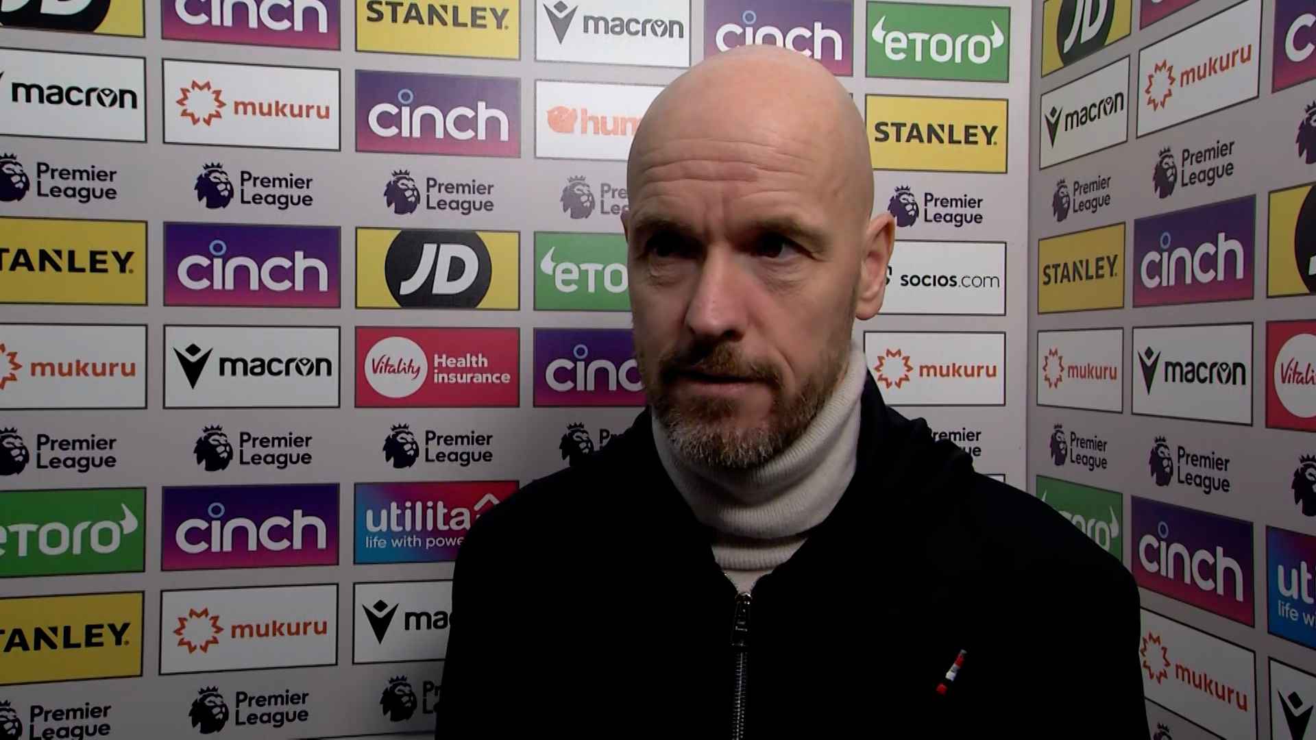 Erik Ten Hag Interview Before Crystal Palace V Man Utd On January