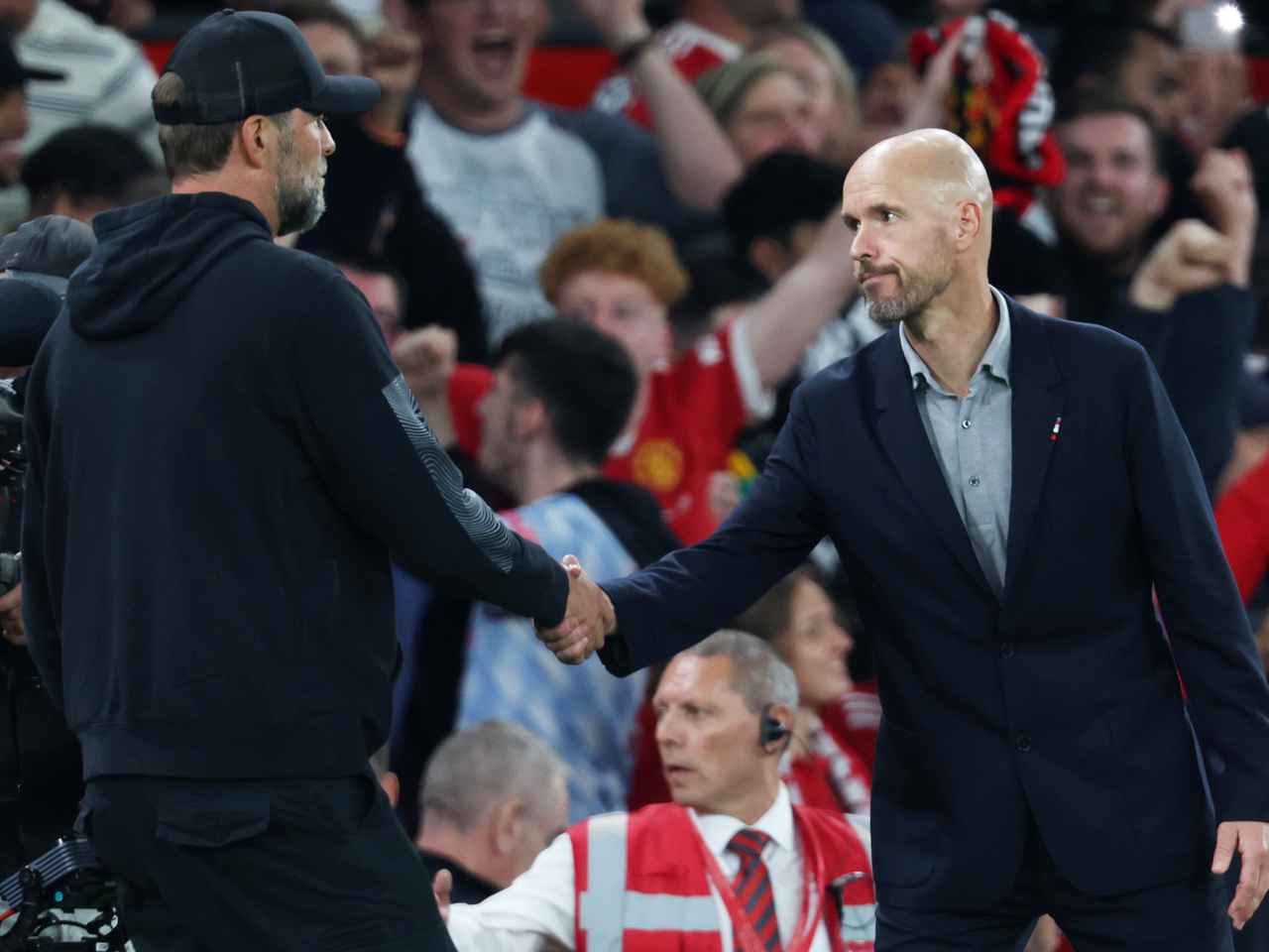 텐 하흐 감독과 클롭 감독