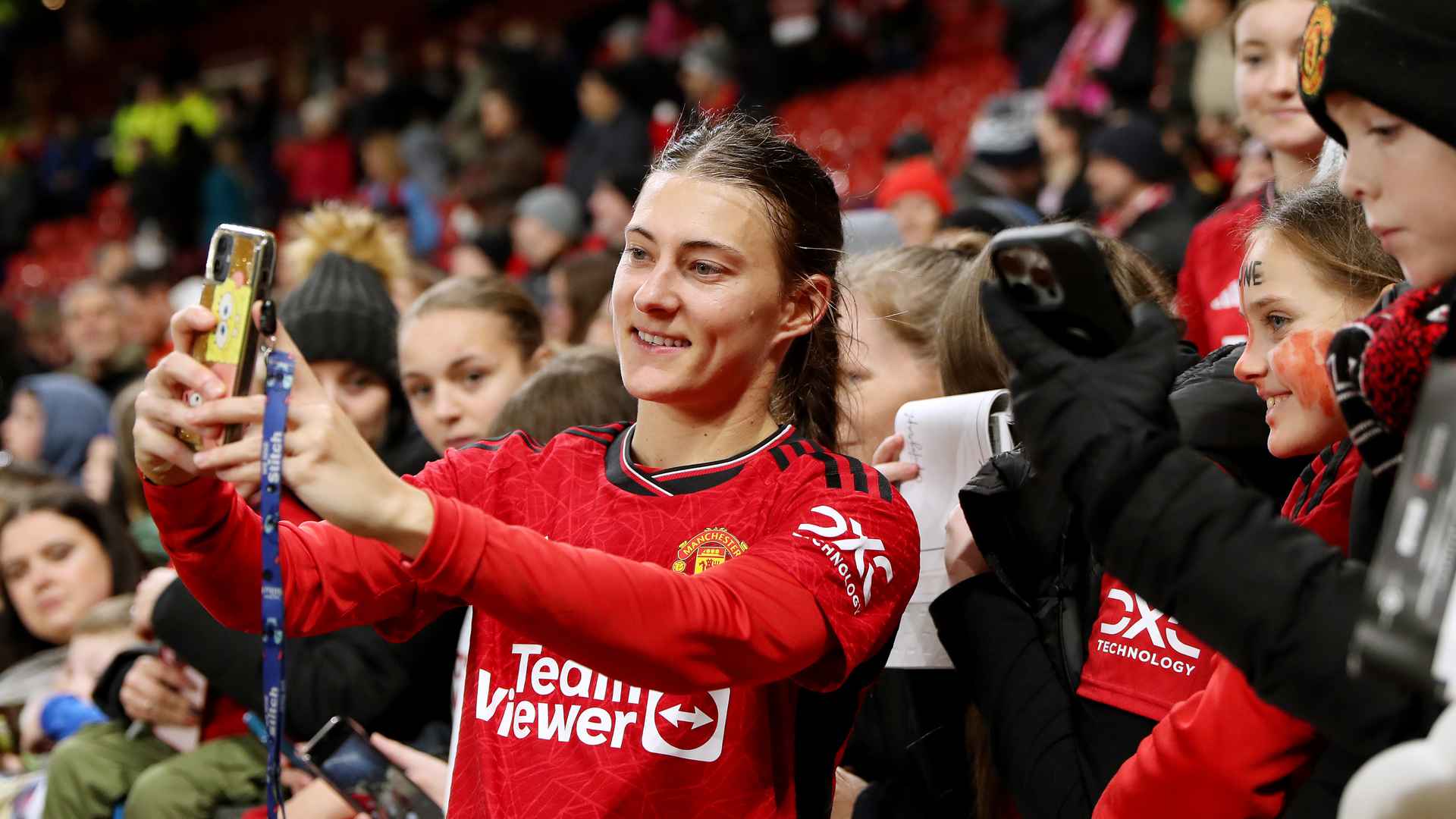 Hannah Blundell Praises Man Utd Women Fans Ahead Of Wsl Match Against