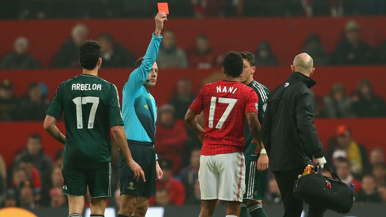 Nani remembers Real Madrid red card in UTD Podcast ...
