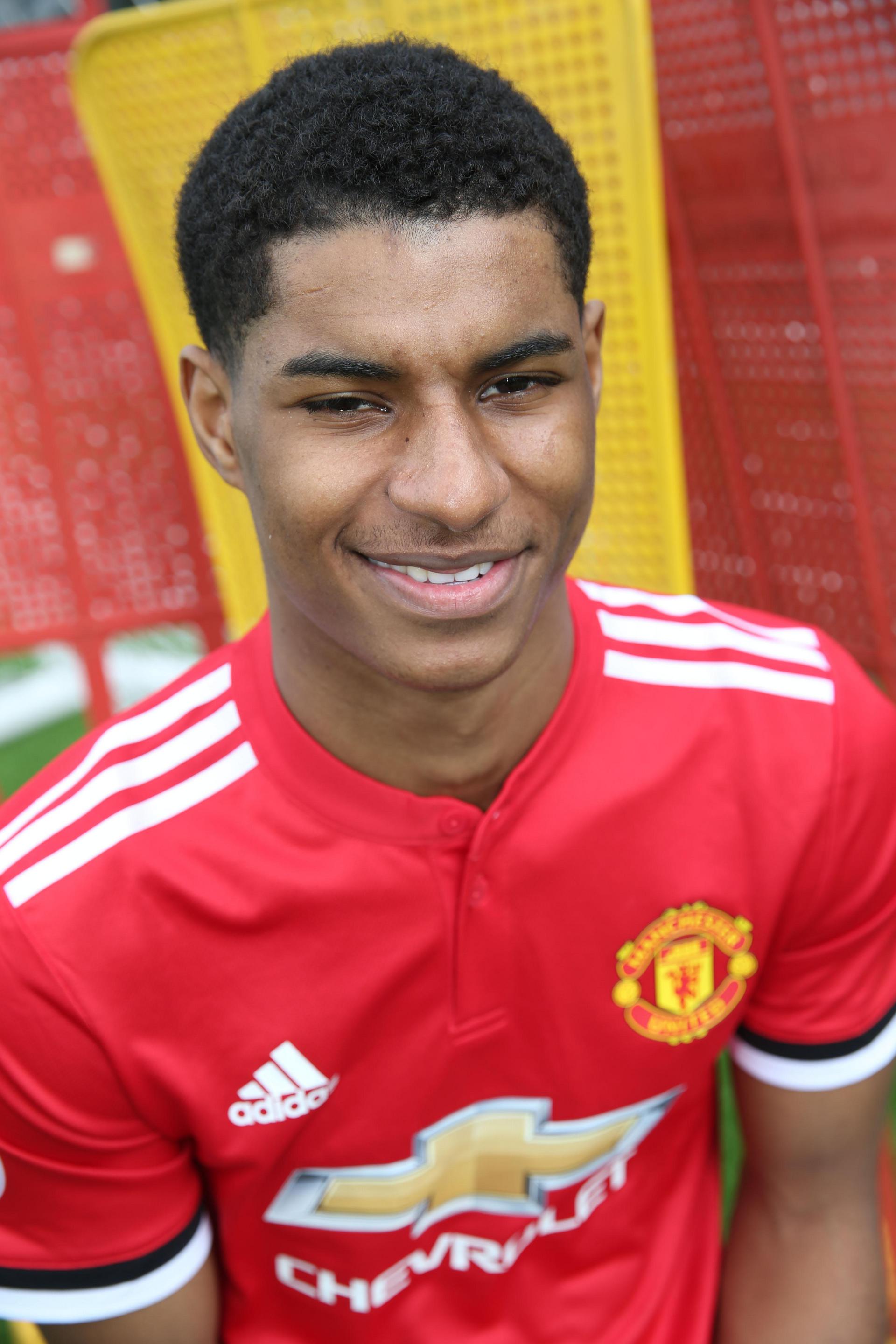 Photoshoot With Marcus Rashford For Inside United Interview Manchester United