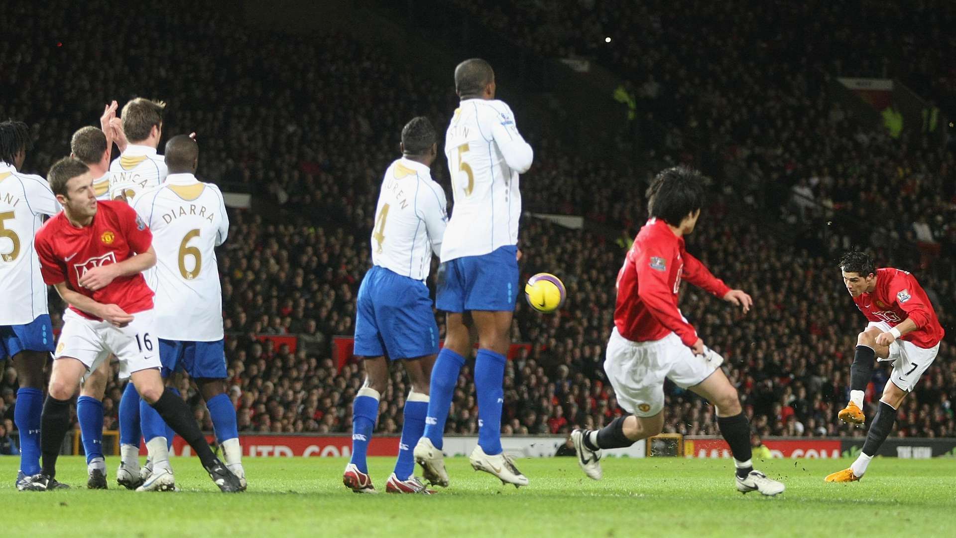 All the angles Ronaldo v Portsmouth Manchester United