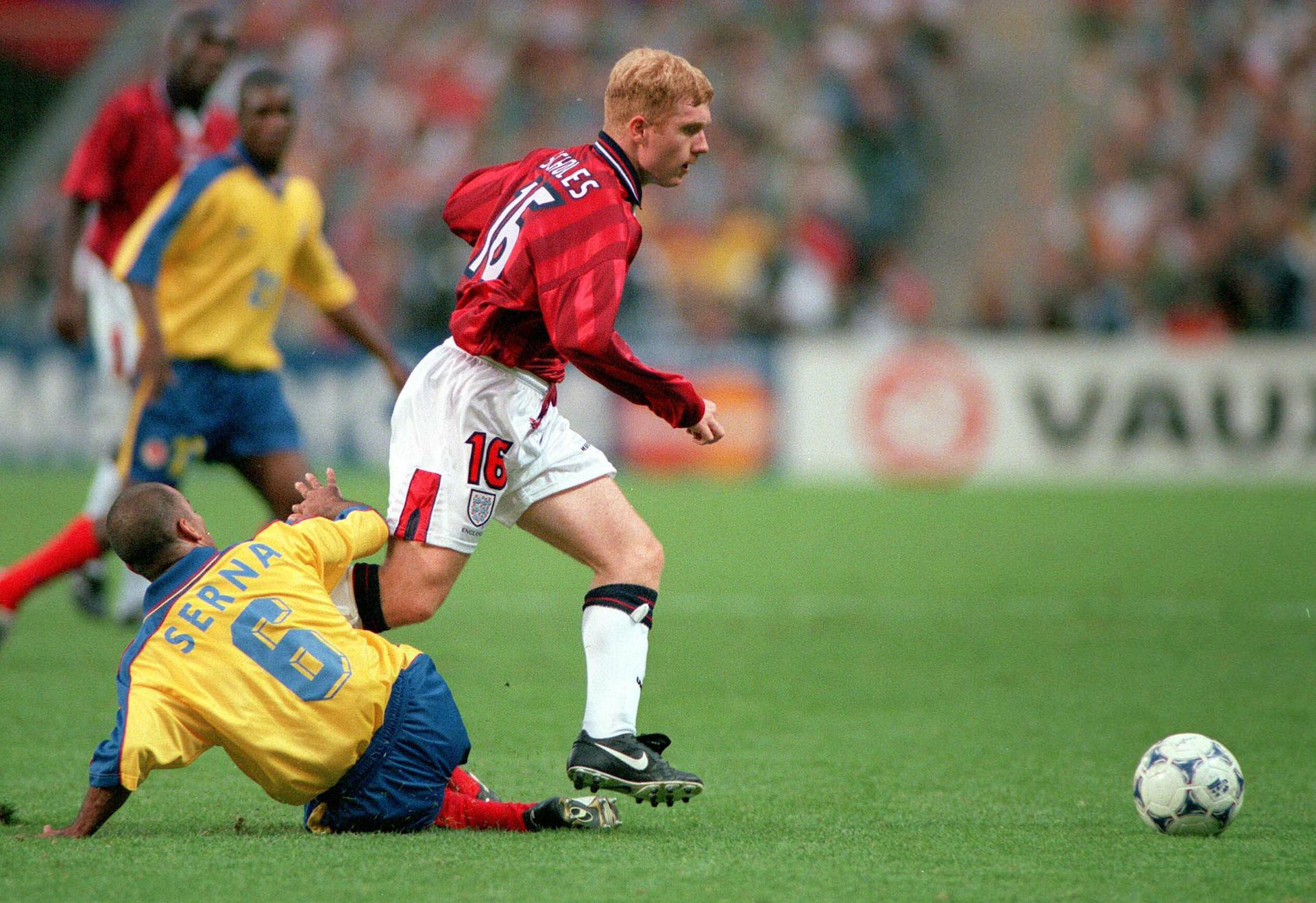 Gallery England V Colombia At The 1998 World Cup Manchester United