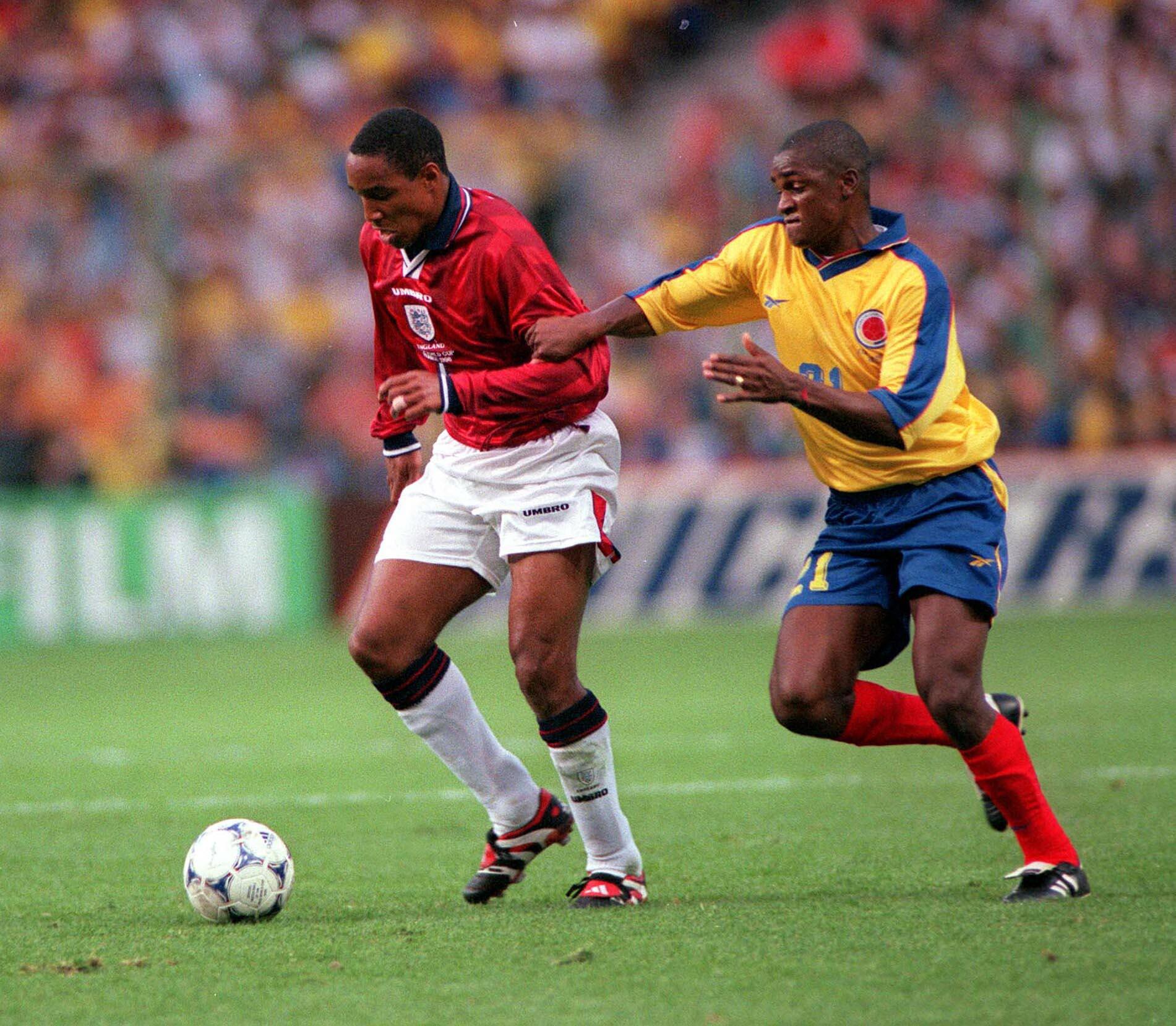 Gallery England V Colombia At The 1998 World Cup Manchester United
