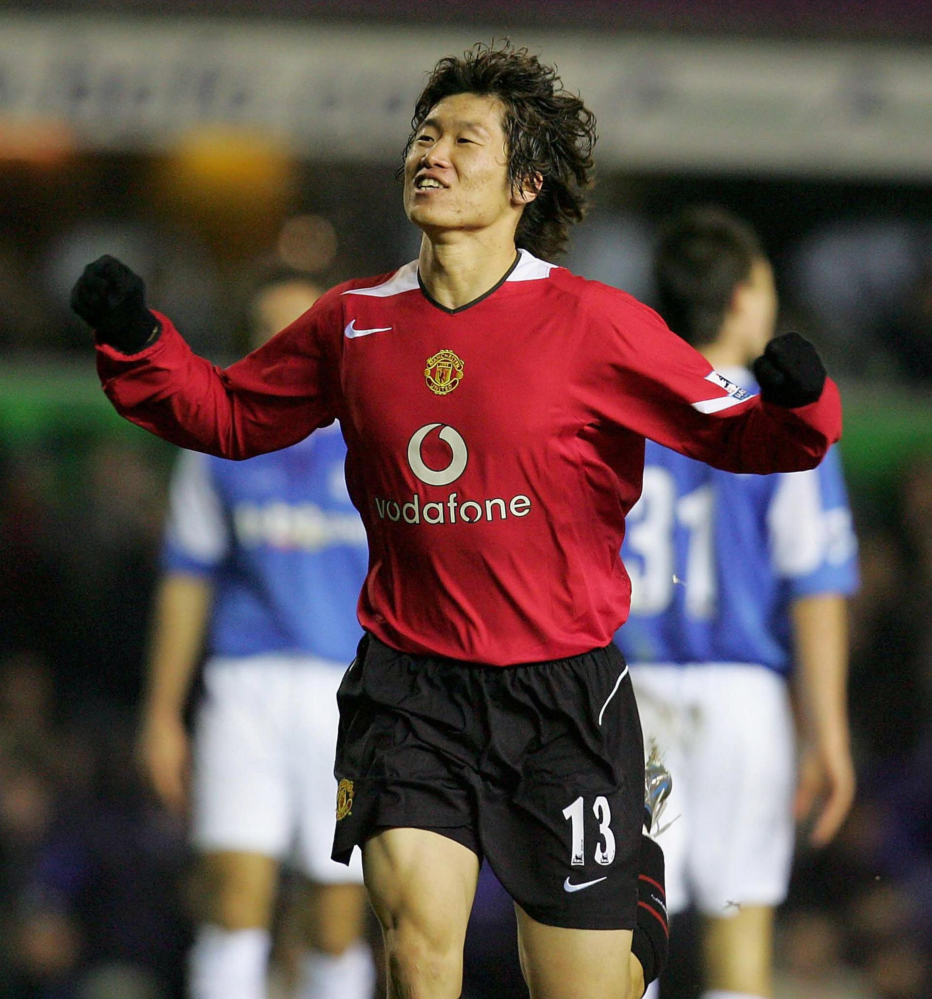 ji sung park manchester united jersey