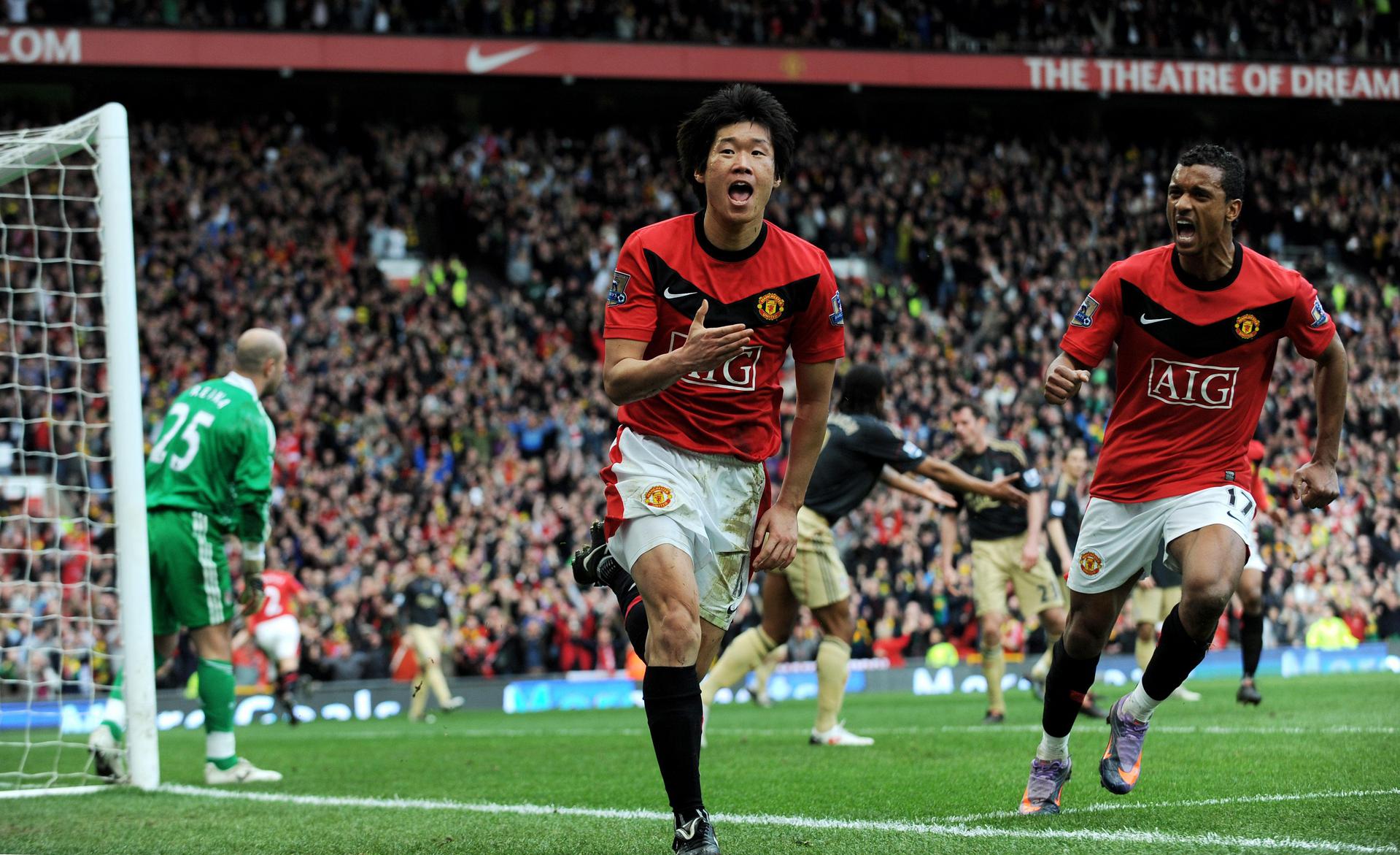 Gallery 13 Images Of Ji Sung Park Career At Man United Manchester United