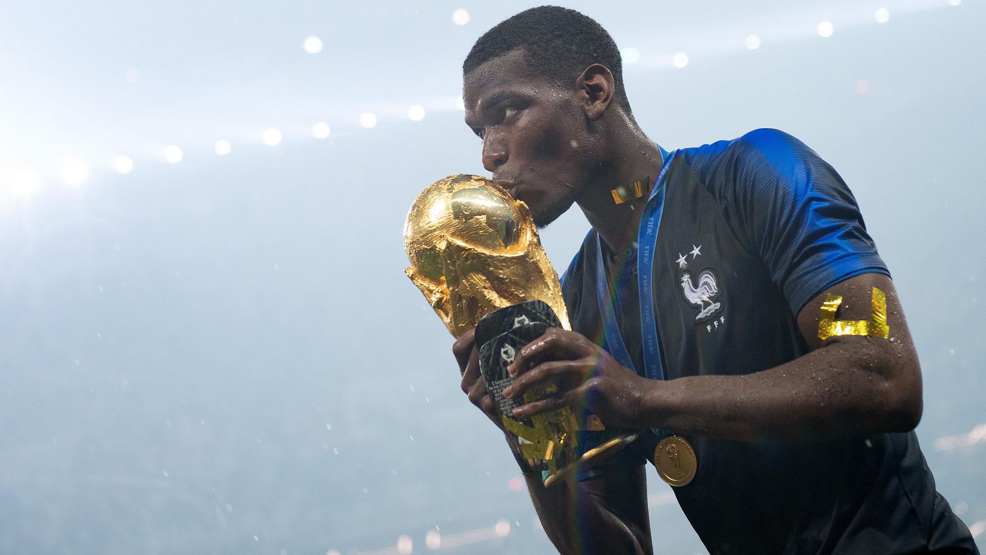 Seven key stats from Man United player Paul Pogba winning the World Cup |  Manchester United