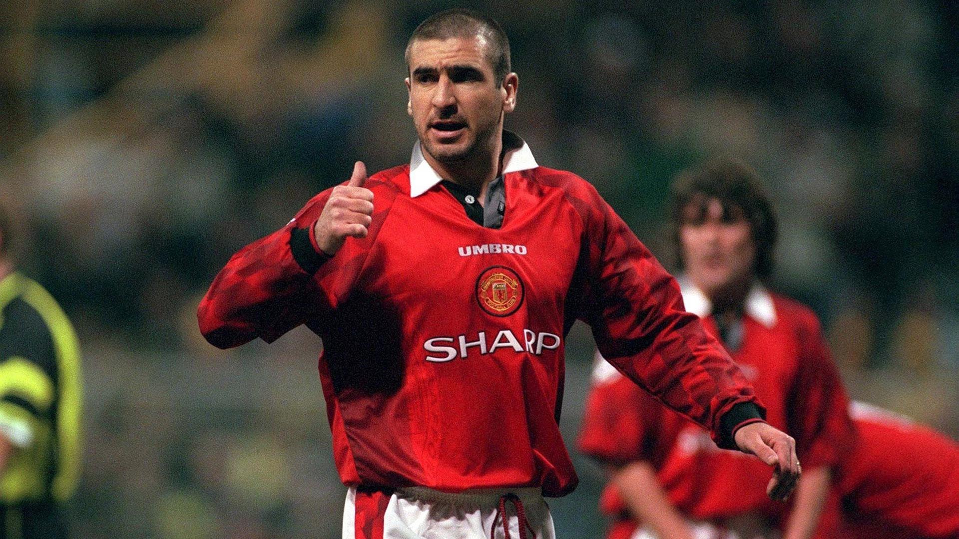 Manchester United カントナ 7 CANTONA MANCHESTER UNITED 1992 1994 HOME FOOTBALL JERSEY