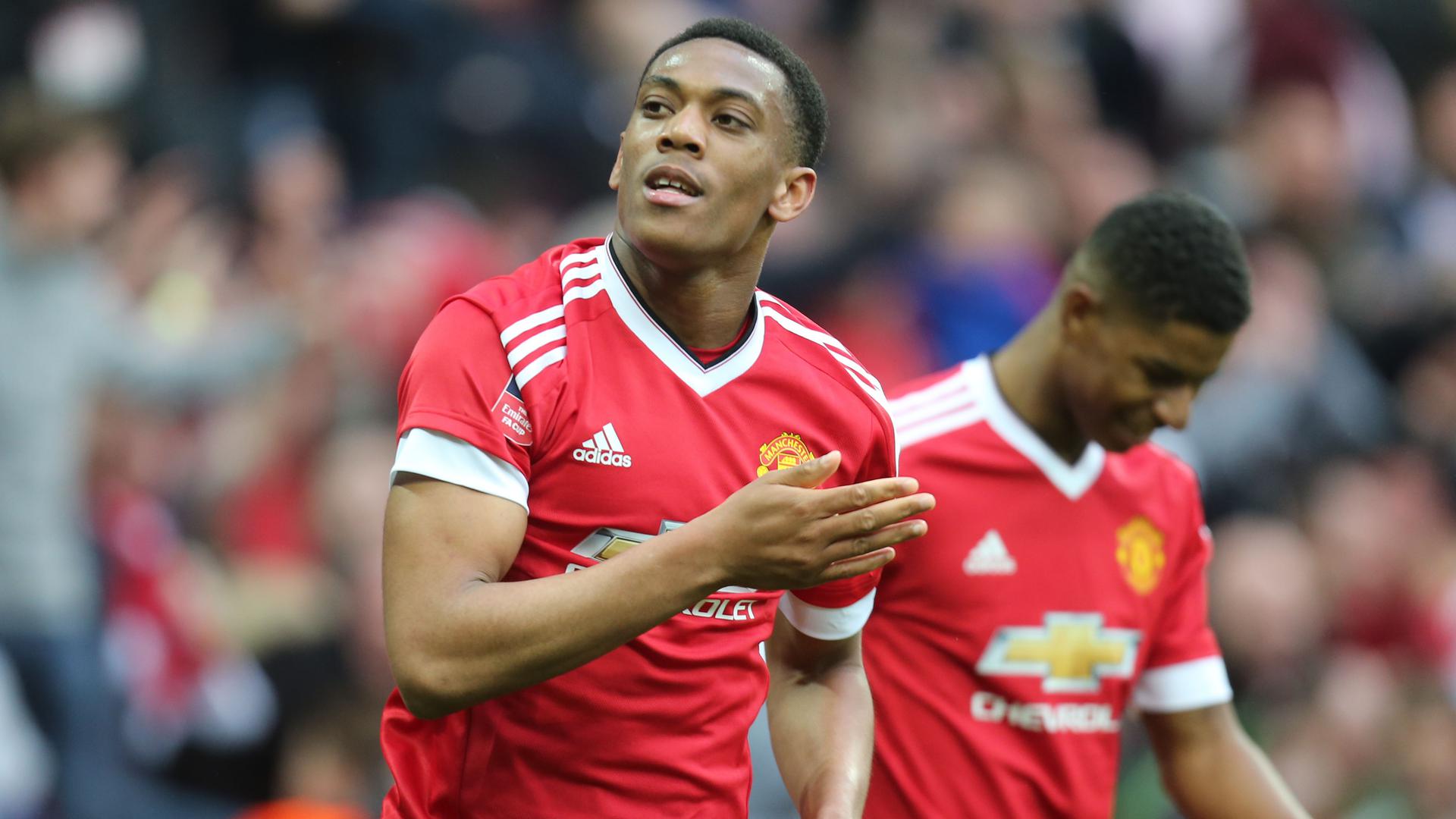 Highlights of 2016 FA Cup semi final Everton 1 Man Utd 2  Manchester
