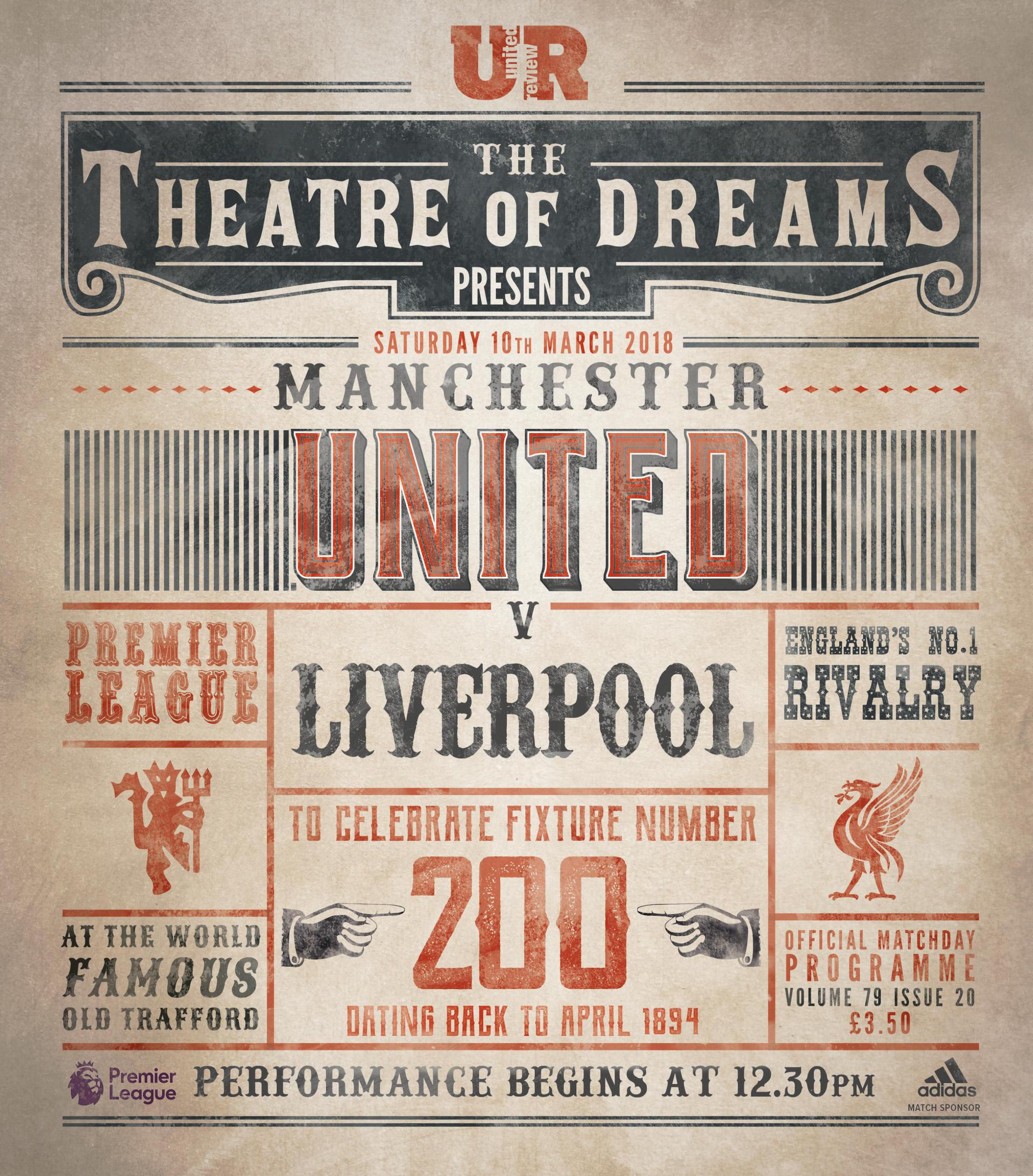 United Review Cover For Liverpool Clash Manchester United