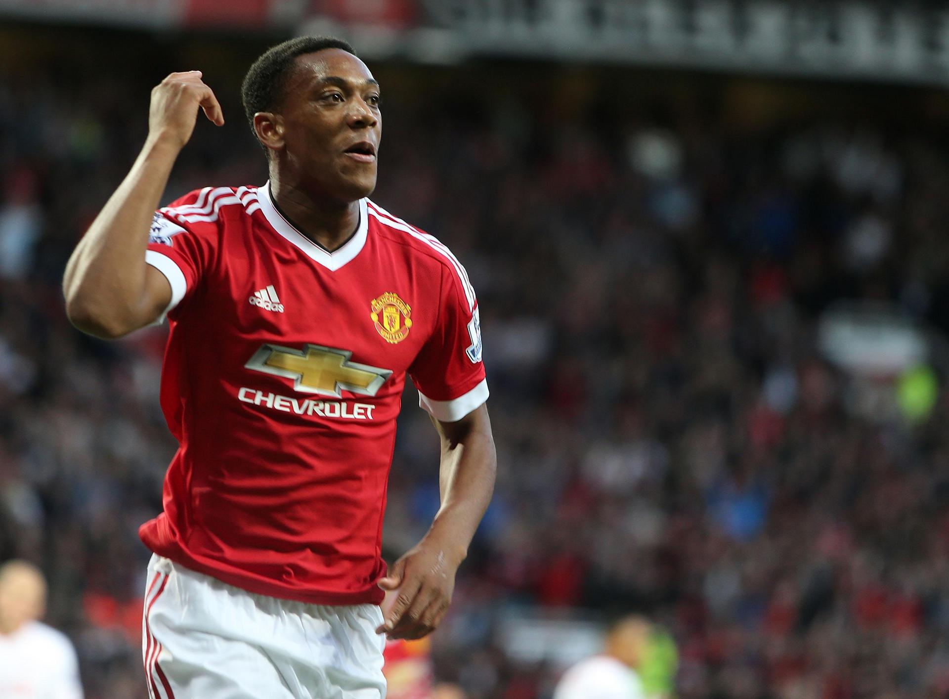 Anthony Martial Debut Goal Against Liverpool In September 2015 Manchester United