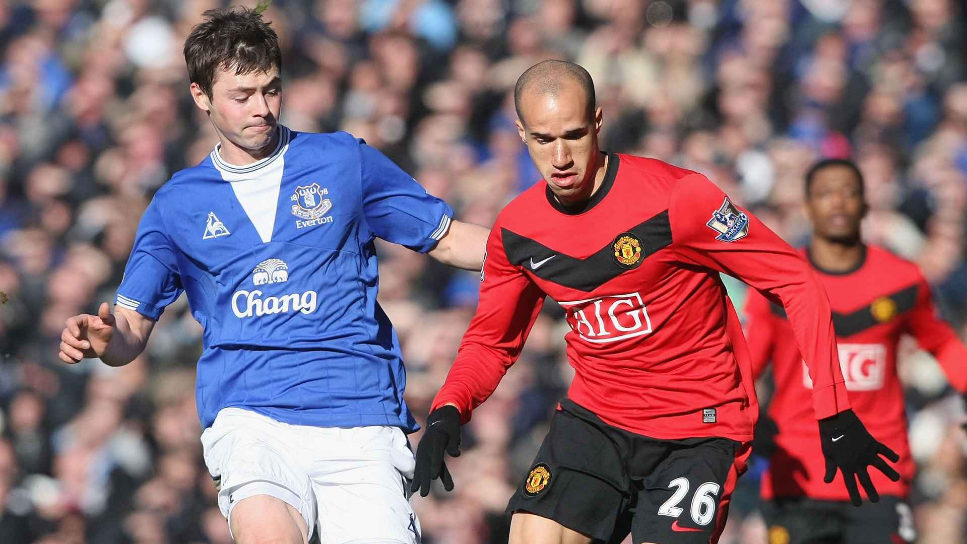 Premier League 2009 10 Everton 3 Man Utd 1  Manchester United