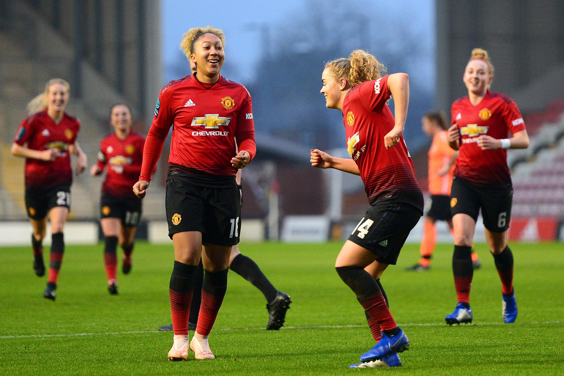 Gallery Mu Women 9 London Bees 0 Manchester United