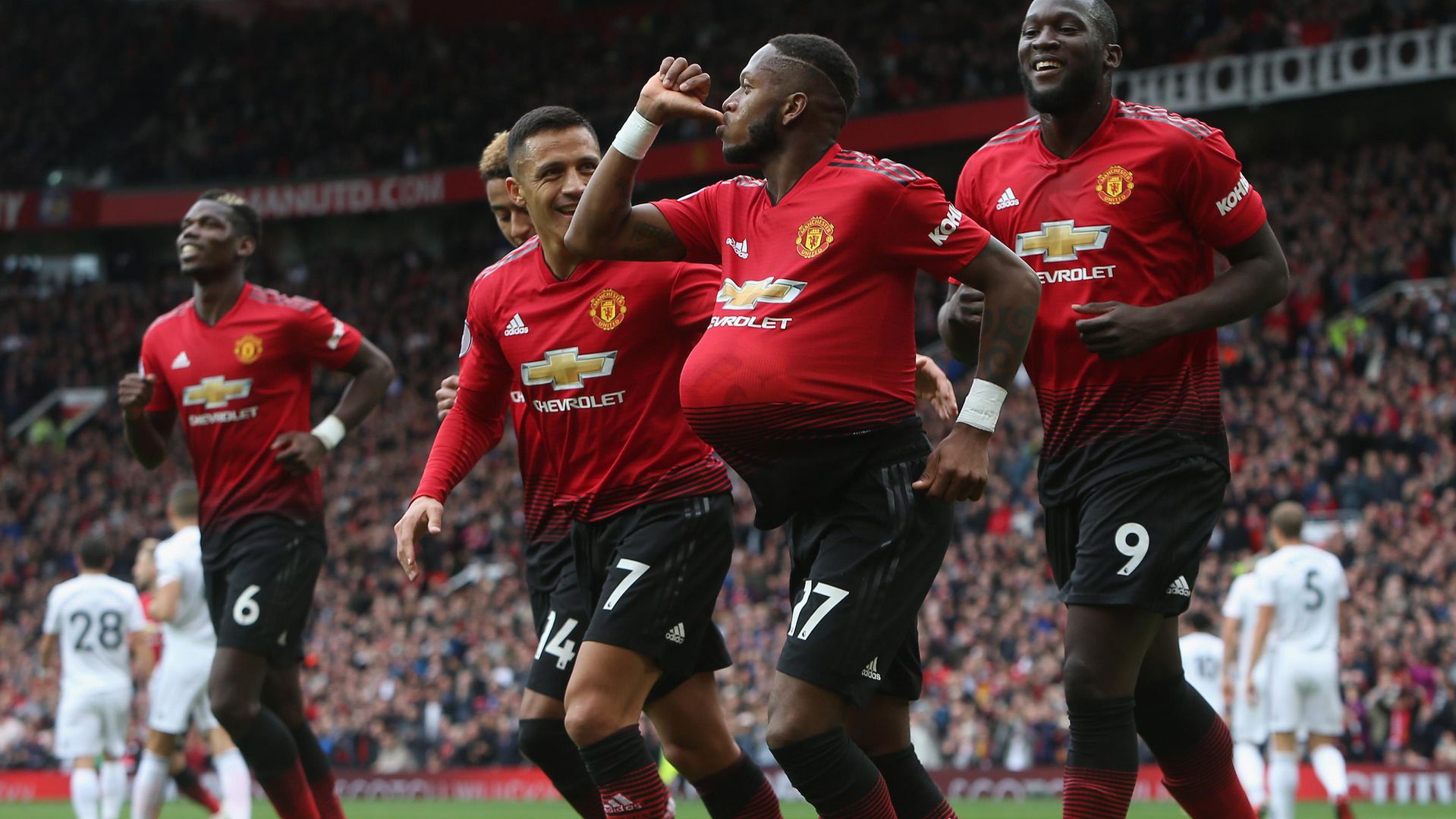 Fred explains goal celebration Manchester United