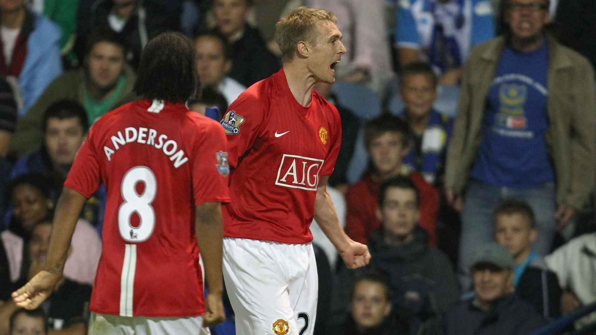 Portsmouth 0 United 1 Extended Highlights Premier League 2008 09