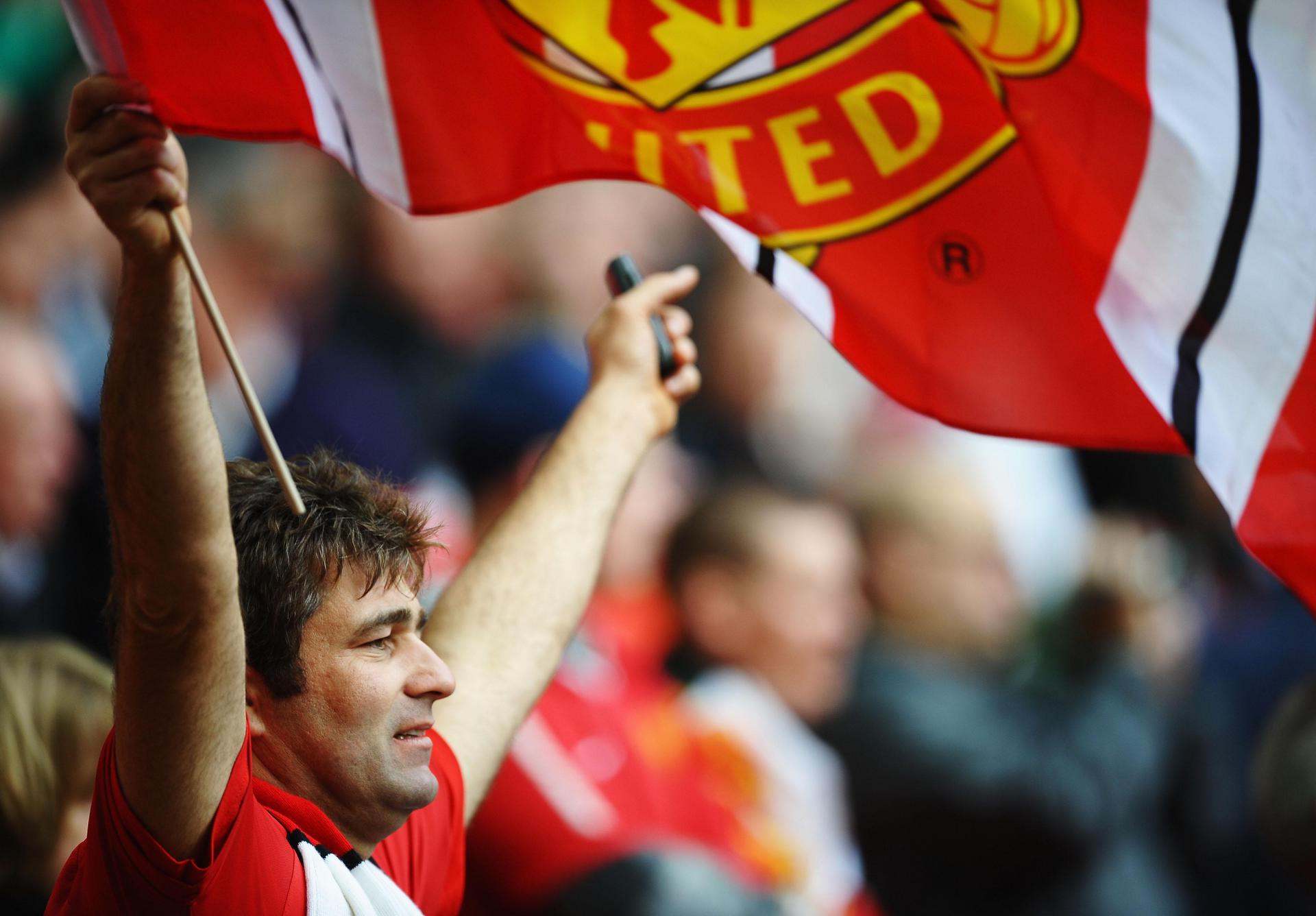 Amazing Images Of Manchester United Fans At Wembley Stadium Manchester United