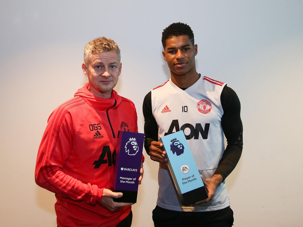 Marcus Rashford Wins Premier League Player Of The Month Award Manchester United
