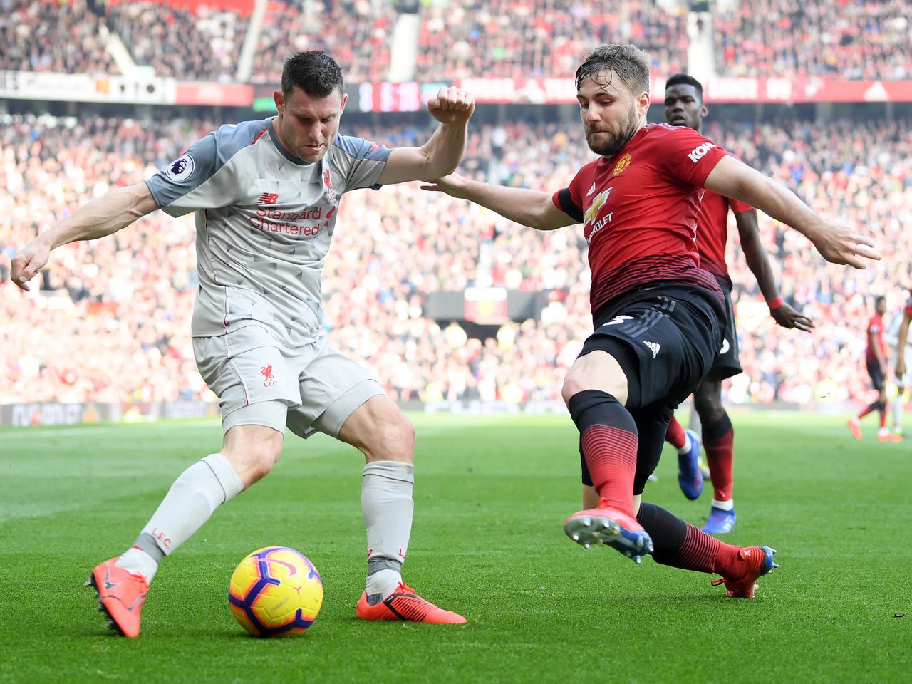 Luke Shaw Wins Man Of The Match Award For Performance In United V Liverpool Manchester United