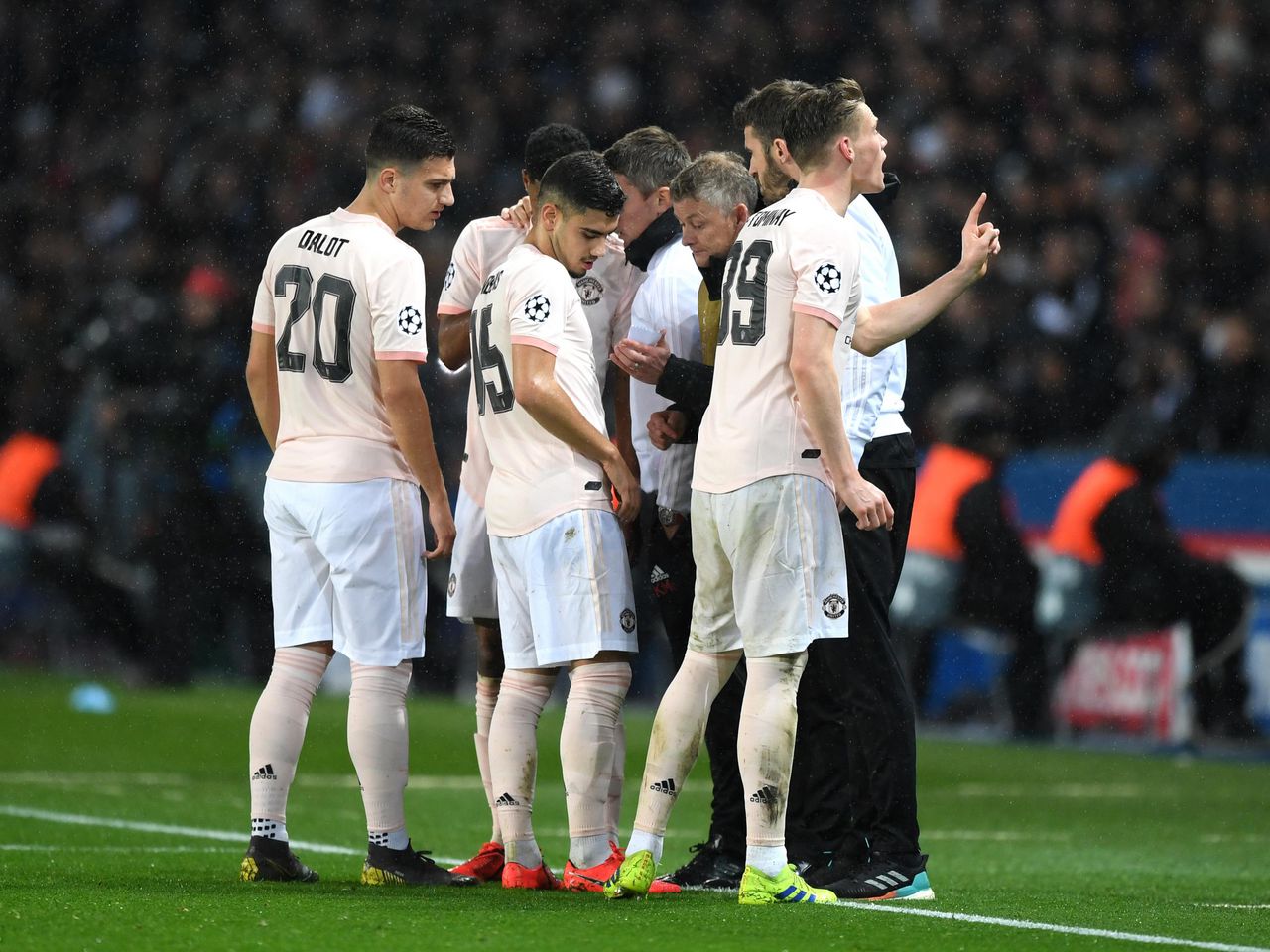 Psg 1 Manchester United 3 Champions League Match Report Manchester United