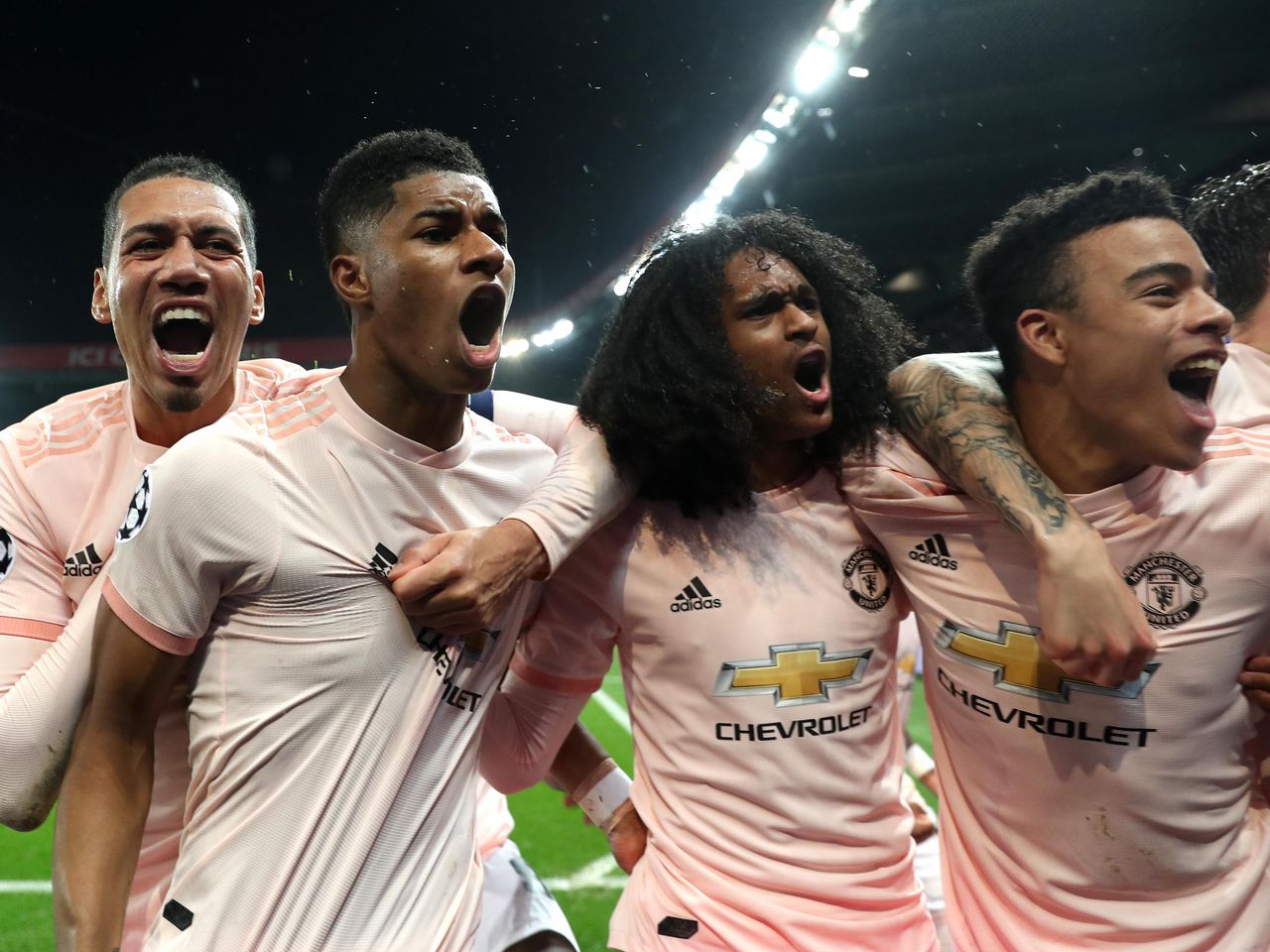 Psg 1 Manchester United 3 Champions League Match Report Manchester United