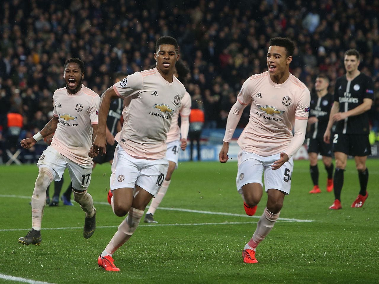 Psg 1 Manchester United 3 Champions League Match Report | Manchester United