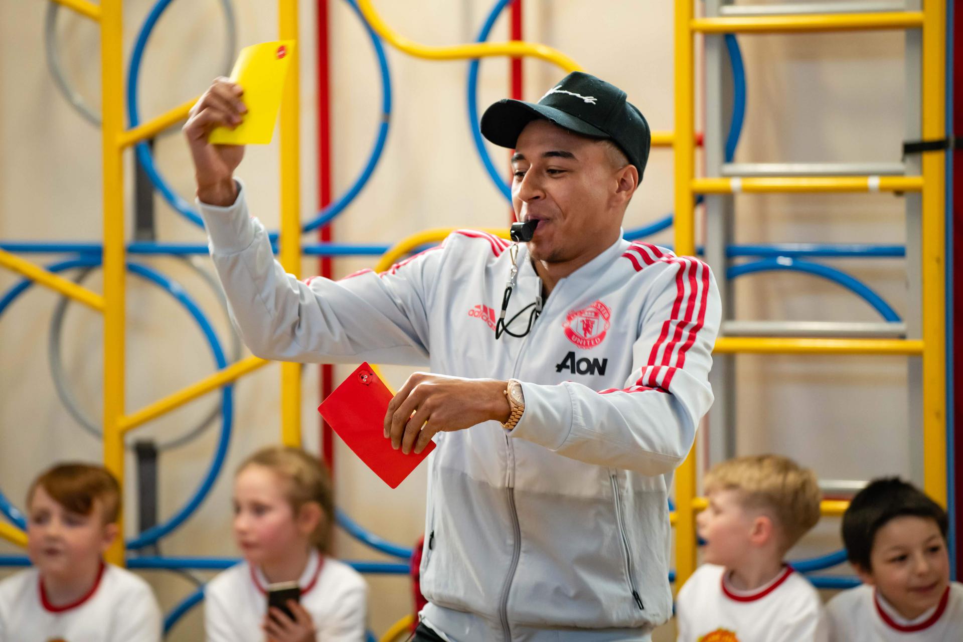 Jesse Lingard Goes Back To Primary School With Inside United Manchester United