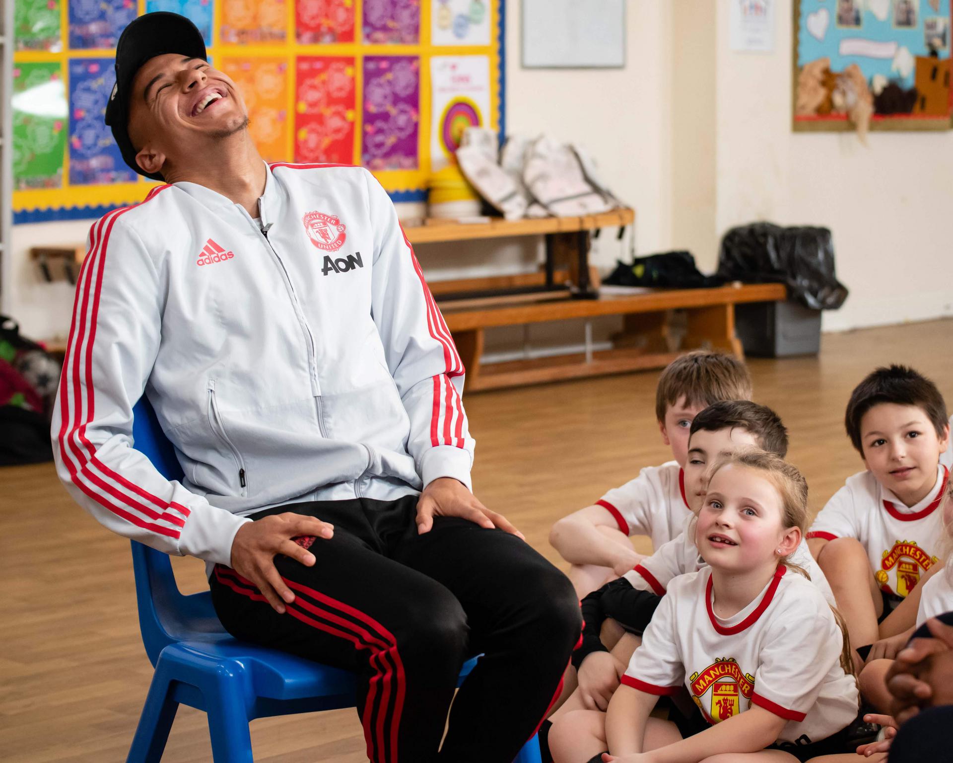Jesse Lingard Goes Back To Primary School With Inside United Manchester United