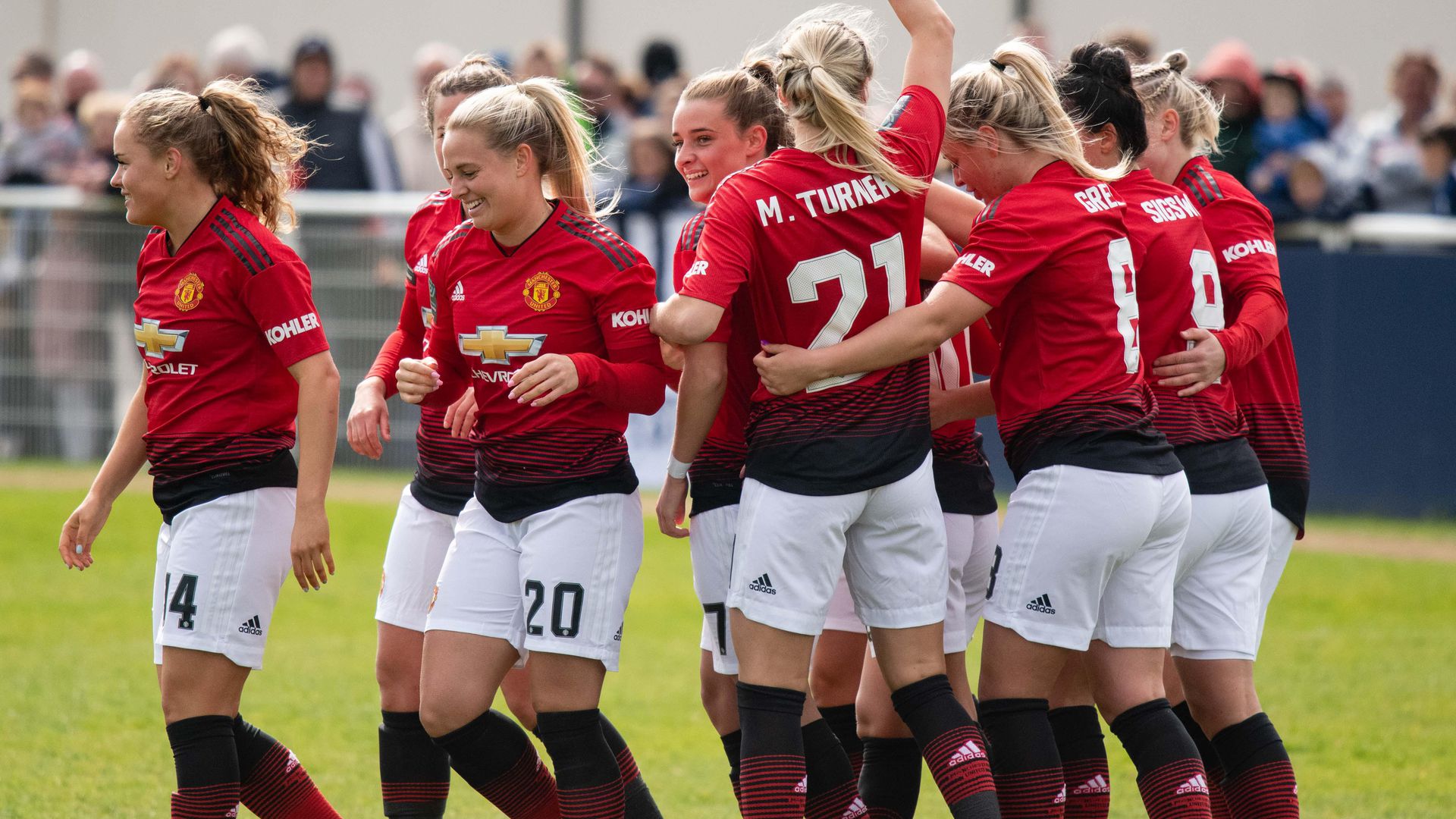 Highlights from Manchester United Women v Tottenham Hotspur Ladies 31