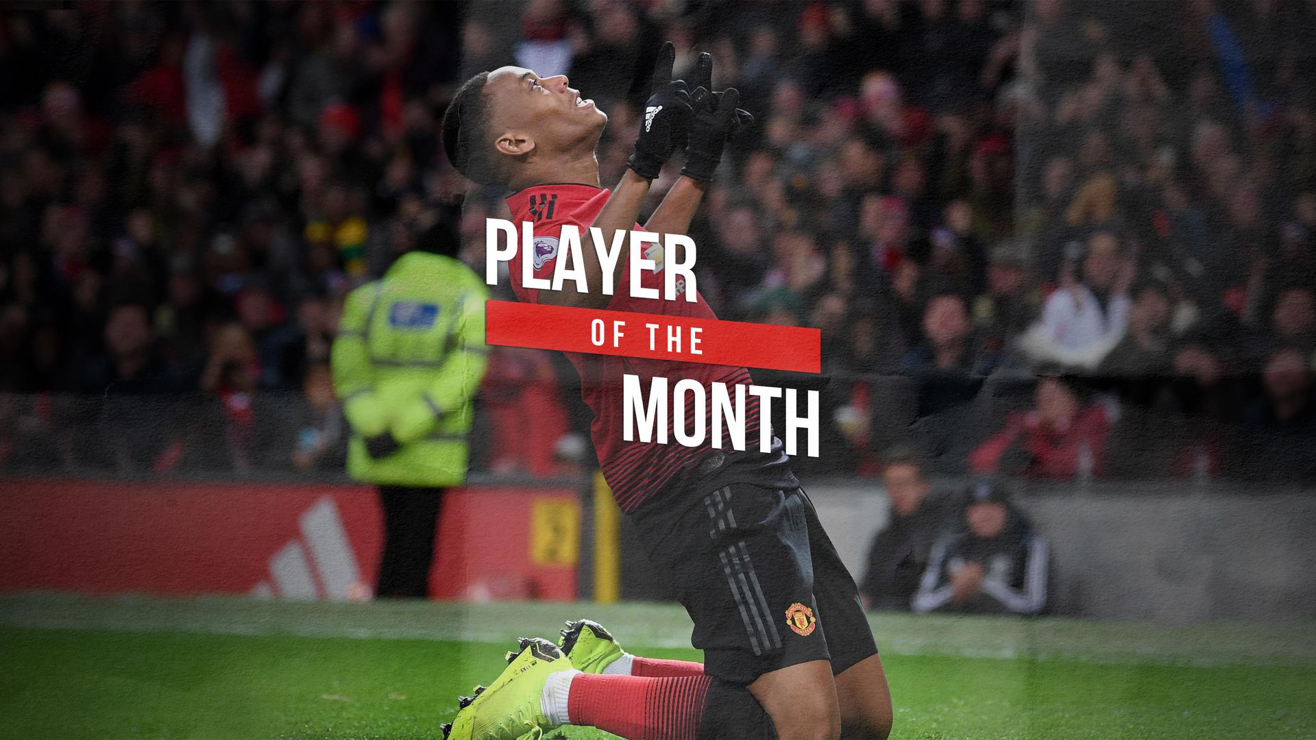 Anthony Martial Wins October Player Of The Month Award Manchester United