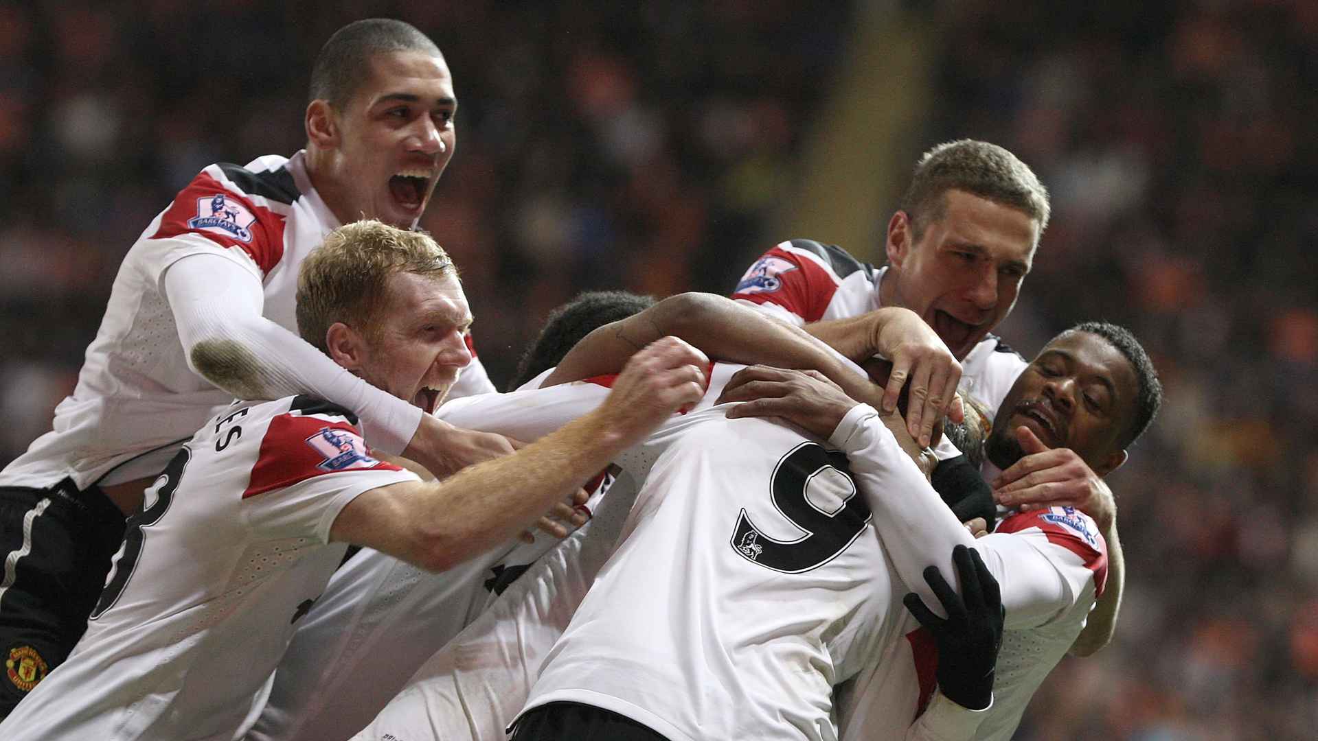 Premier League 2010 11 Blackpool 2 Man Utd 3 Manchester United