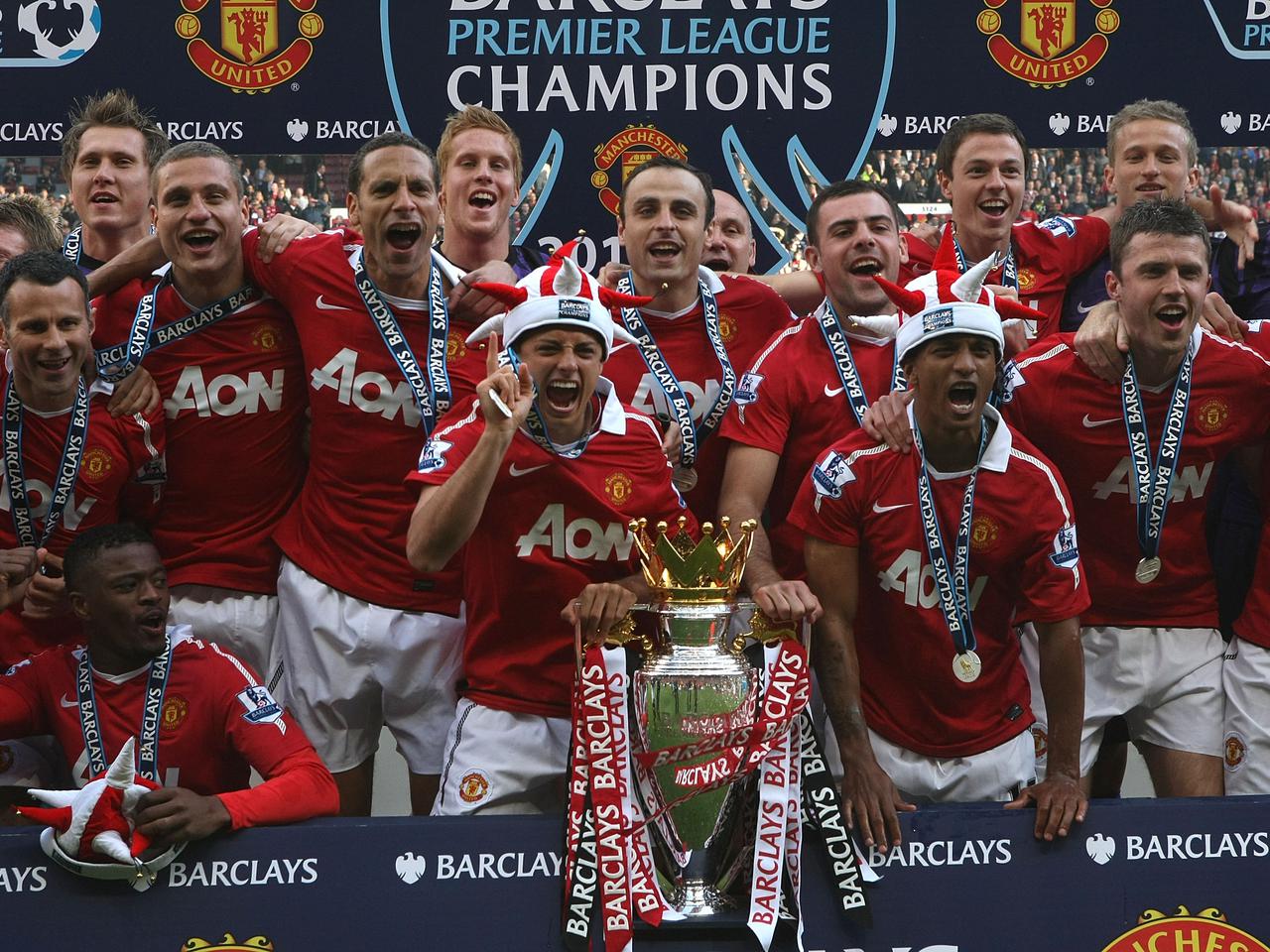 Manchester United Champions 2010/11  Manchester united champions,  Manchester united champions league, Manchester united premier league