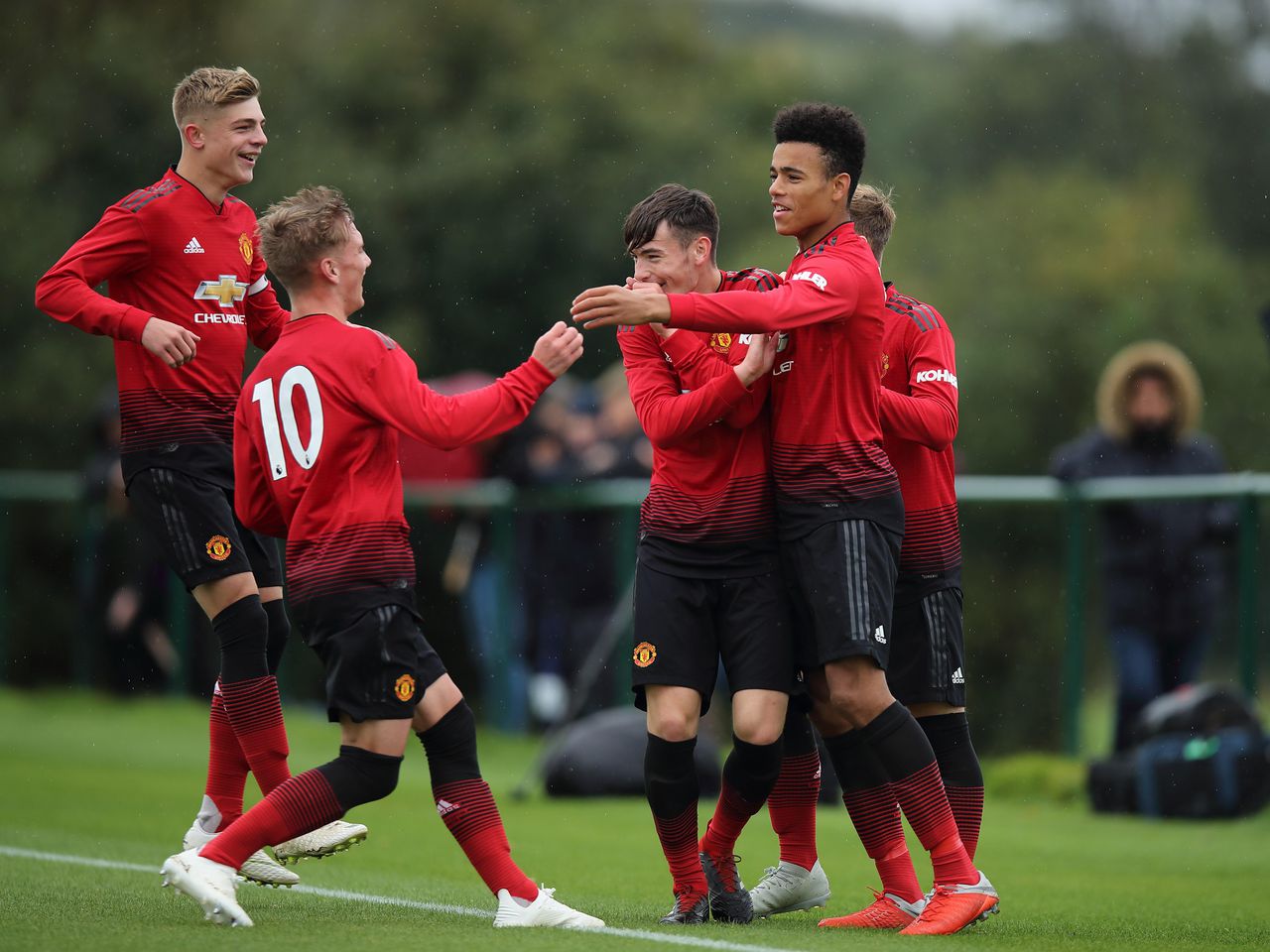 Mason Greenwood hails his sensational opener.