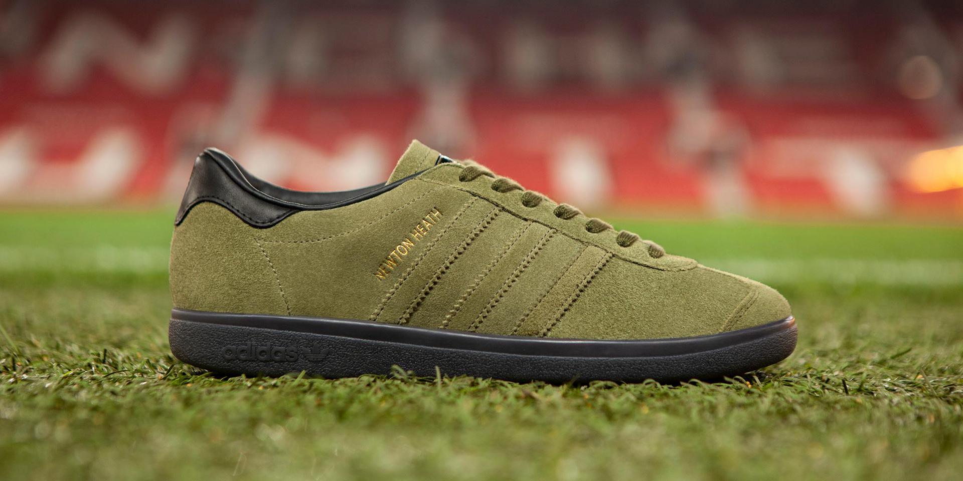 Manchester United and adidas trainer 