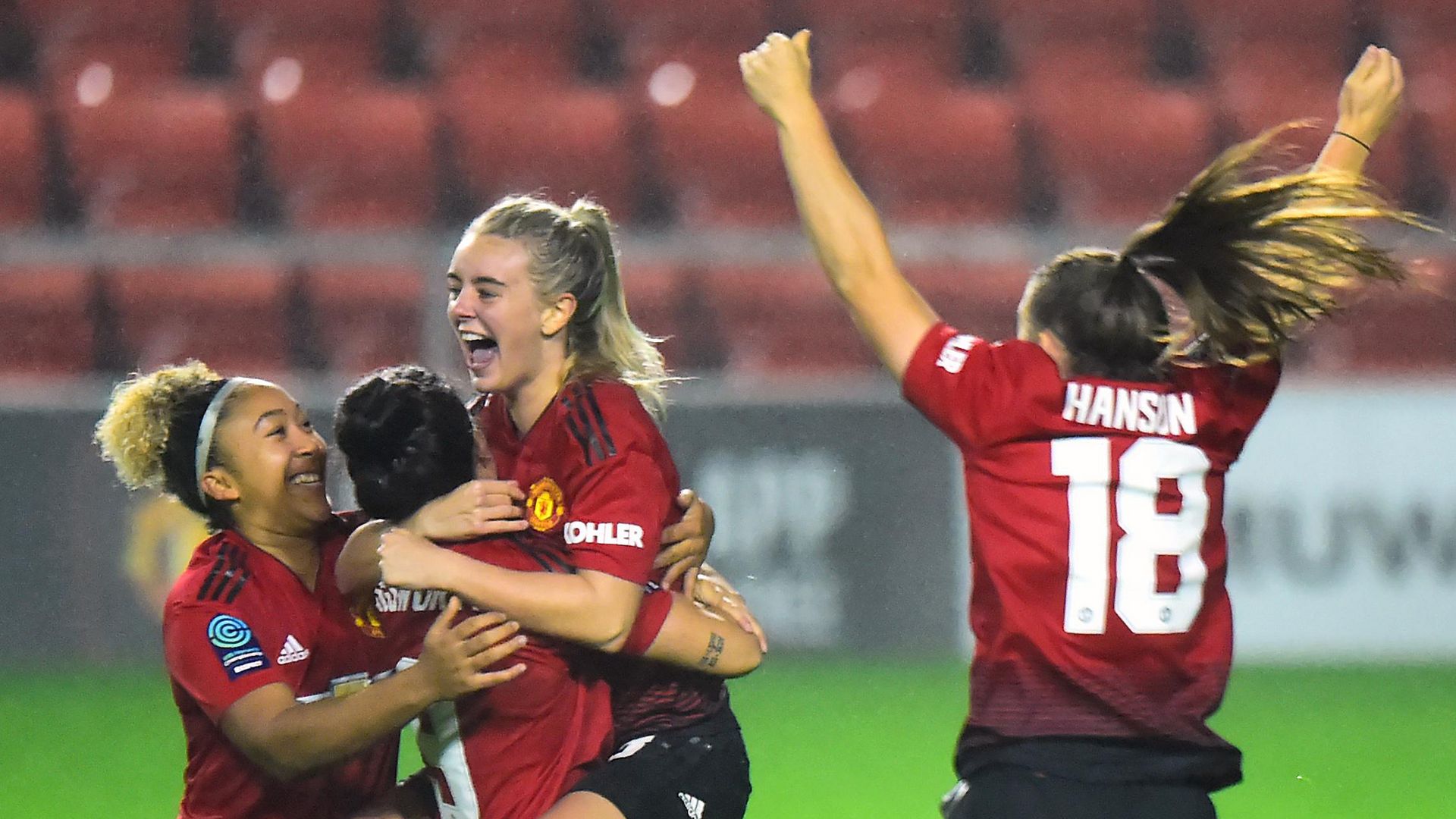 Match report of Manchester United Women v Durham Women 05 12 2018