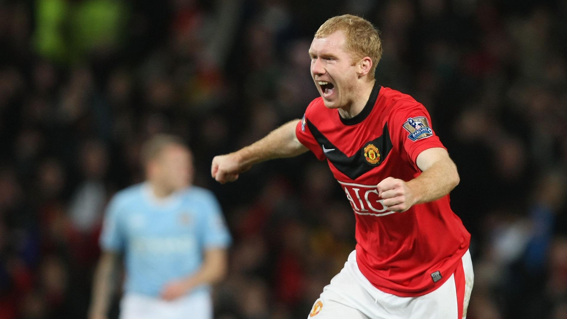 Goal of the Day 27 January Paul Scholes v Man City | Manchester United