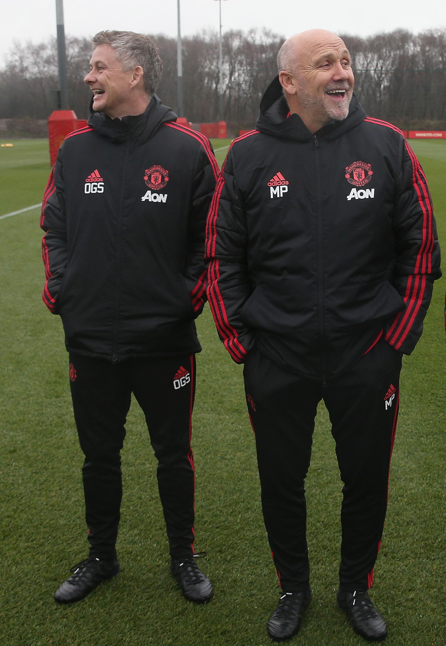 Gallery Ole Gunnar Solskjaer And His United Coaches Manchester United