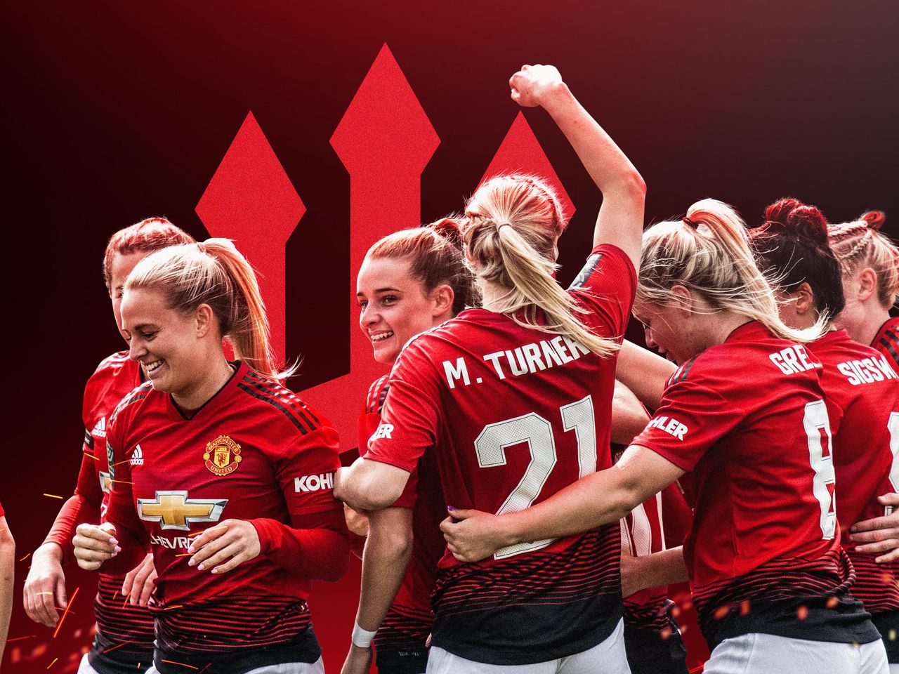 Manchester united women's team jersey 2025