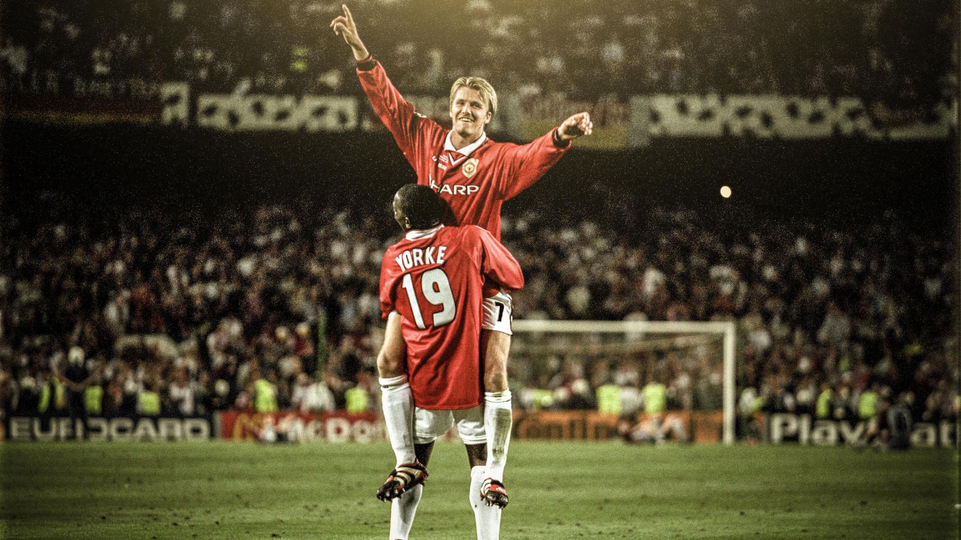 David Beckham Ready For Incredible Day At Old Trafford In Treble Reunion Game Manchester United