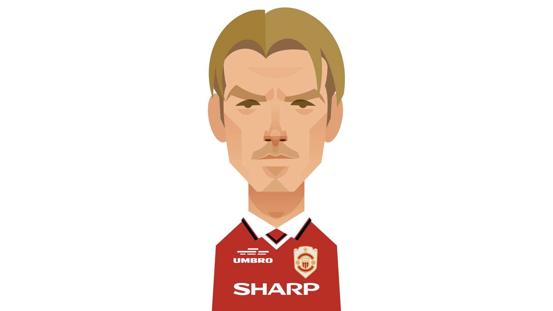 Treble Icons Man Utd profile of David Beckham | Manchester United