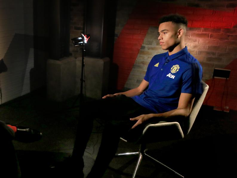 Mason Greenwood The First Interview With Mutv And The Official App Manchester United
