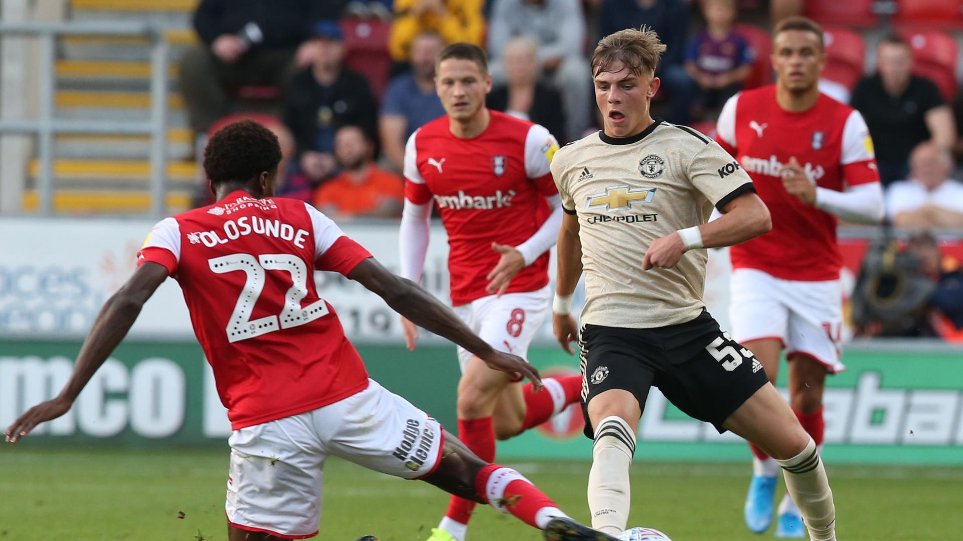 Match Report Rotherham 0 Man United Under 21s 2 Manchester United