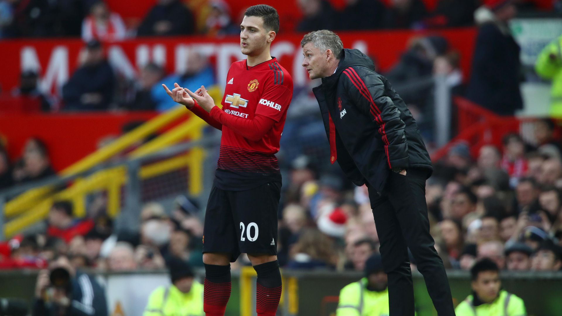 Luke Shaw Diogo Dalot And Marcos Rojo Look Ahead To Man Utd V West Ham Manchester United