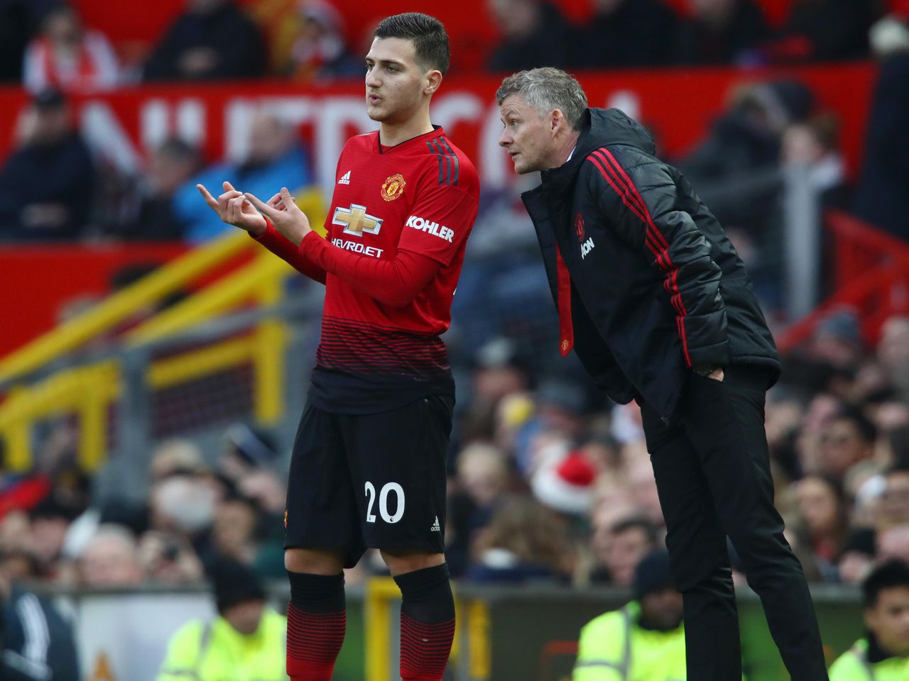 Luke Shaw Diogo Dalot And Marcos Rojo Look Ahead To Man Utd V West Ham Manchester United