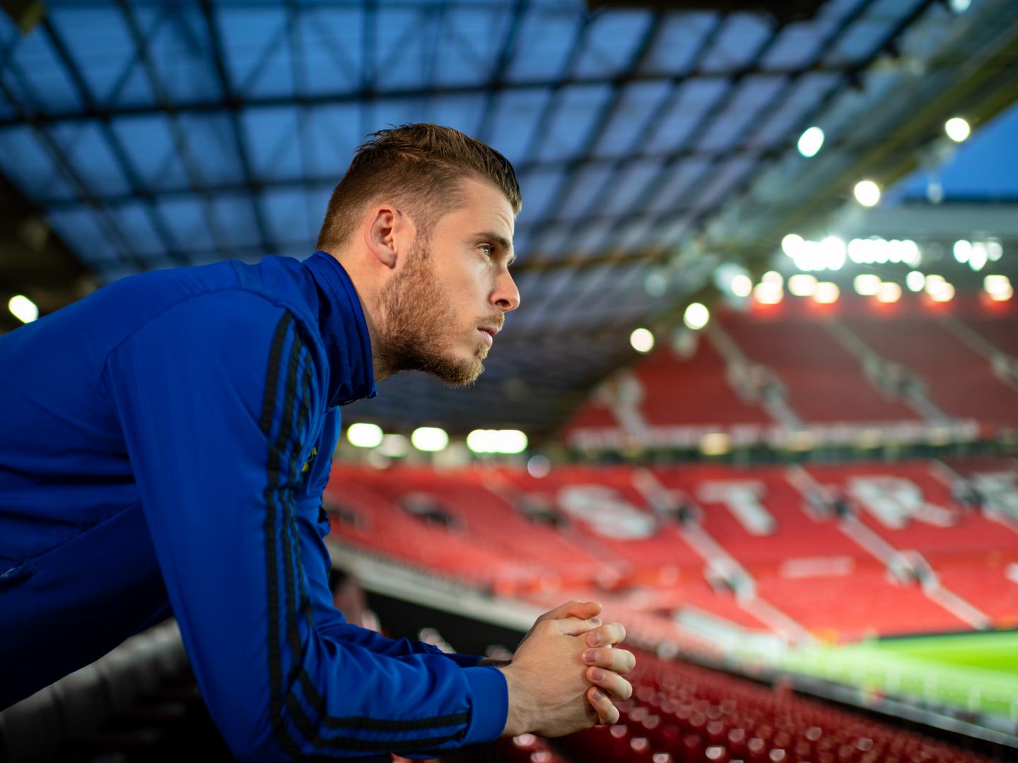 David De Gea at Old Trafford.