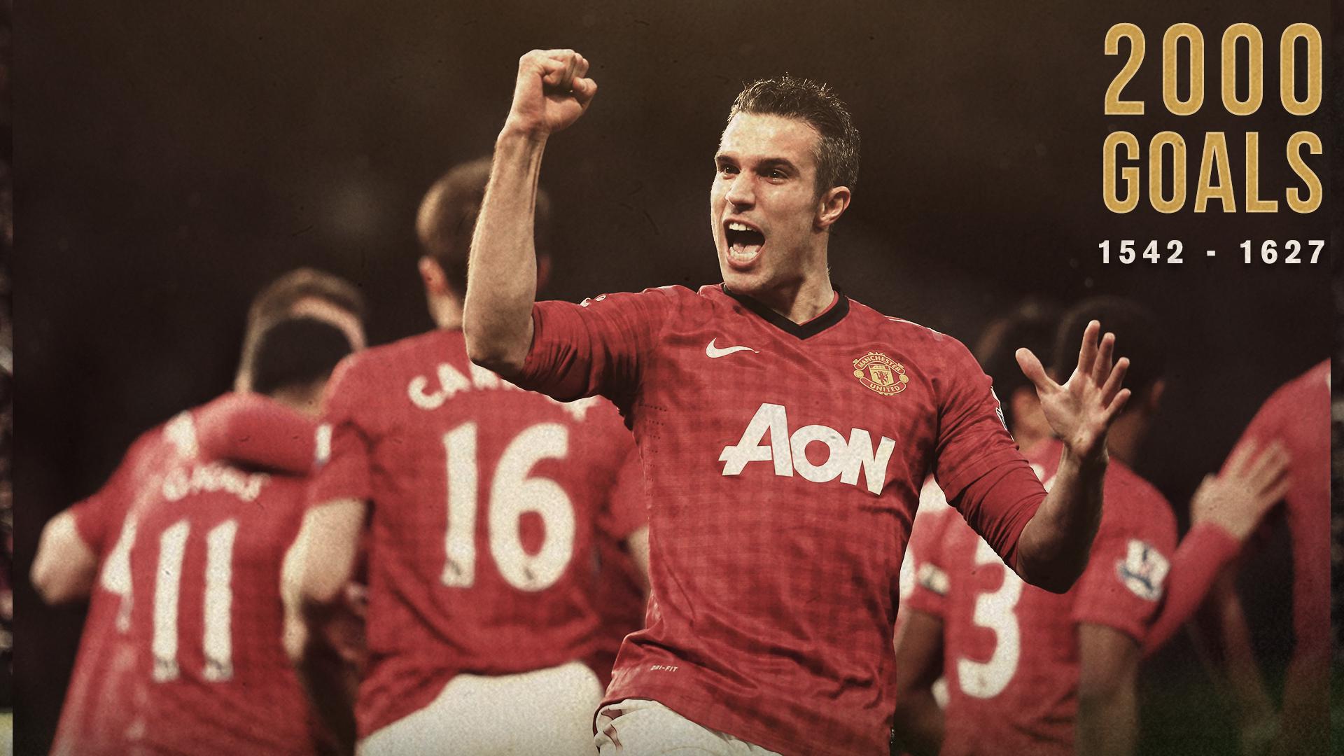 Man Utd 2000 Premier League goals 2012 13 season | Manchester United