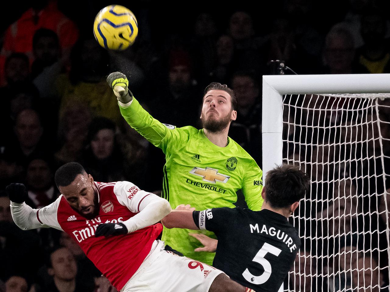 Arsenal 2 Man Utd 0 Premier League 1 January 2020 Manchester United