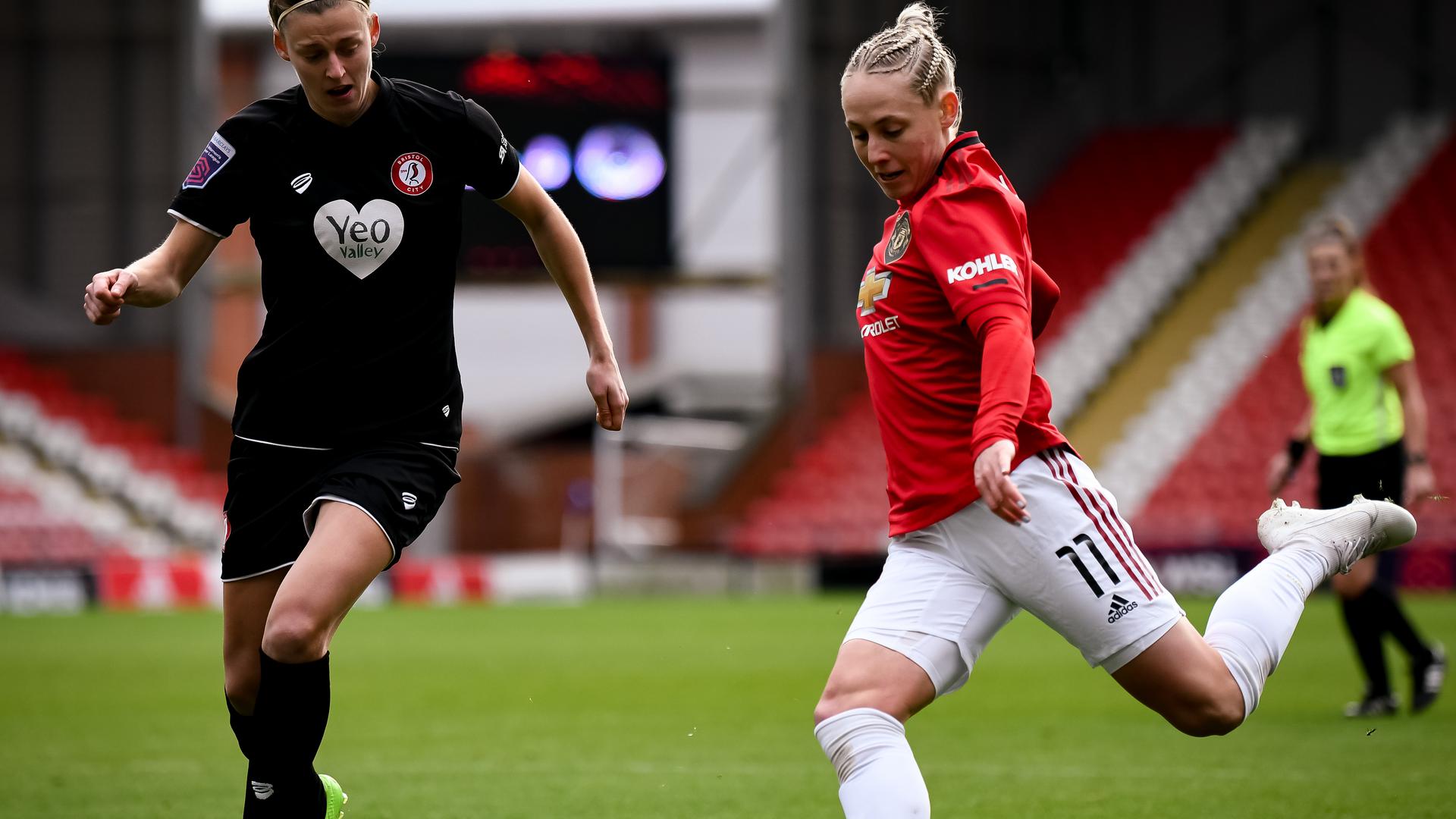Match report for Manchester United Women v Bristol City on 5 January